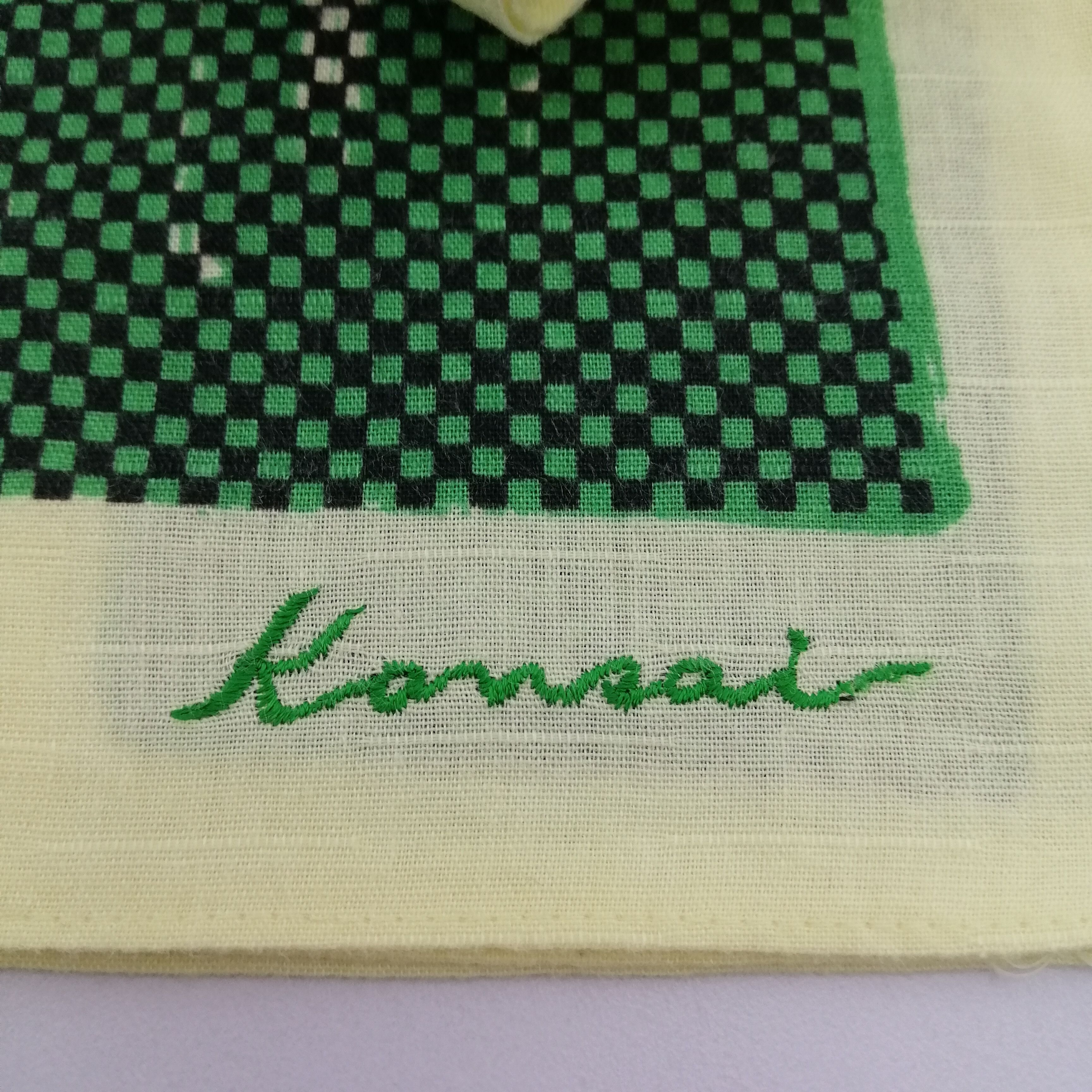 Kansai Yamamoto Kansai Yamamoto Handkerchief/Neckerchief/Bandana-KD3016 Size ONE SIZE - 3 Thumbnail