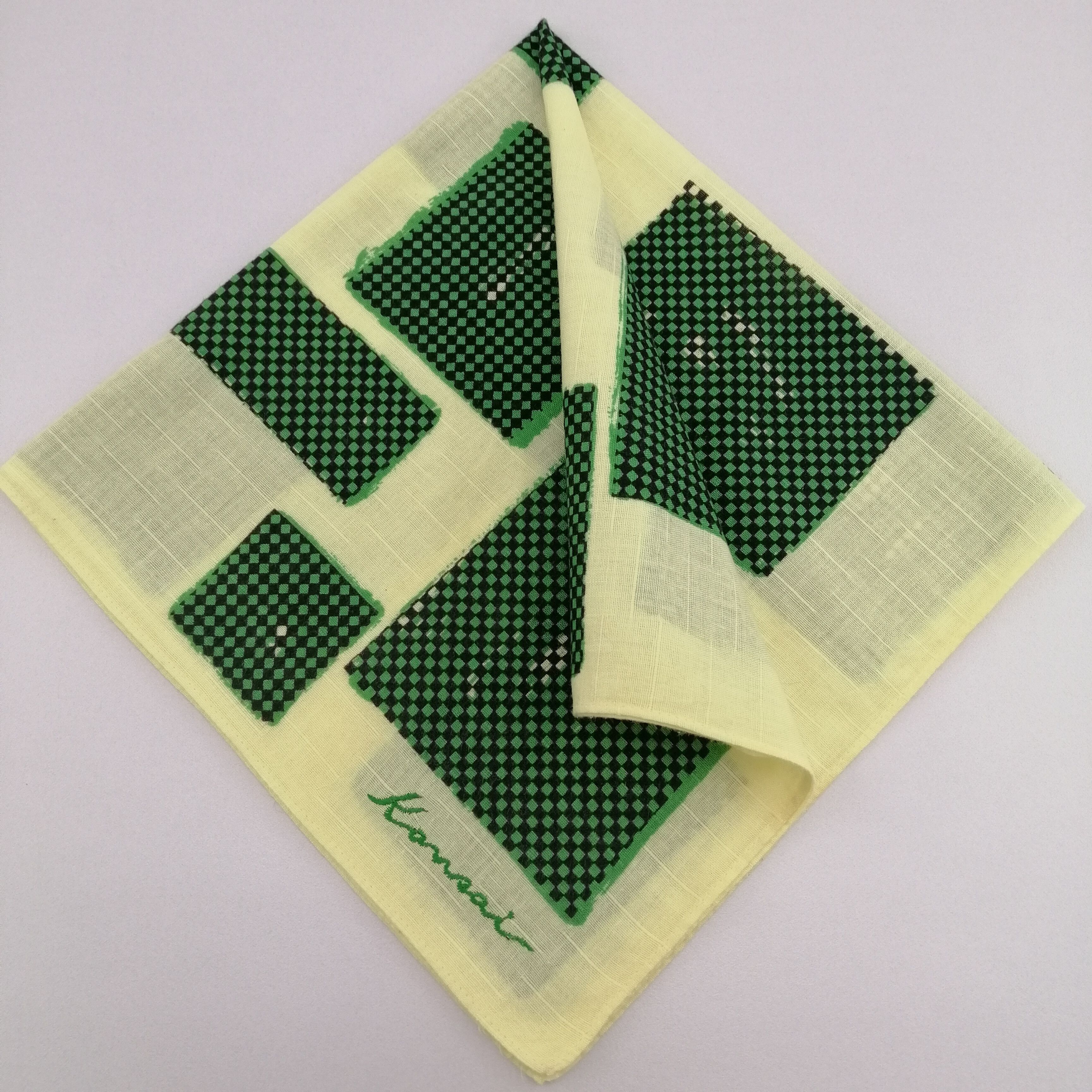 Kansai Yamamoto Kansai Yamamoto Handkerchief/Neckerchief/Bandana-KD3016 Size ONE SIZE - 1 Thumbnail