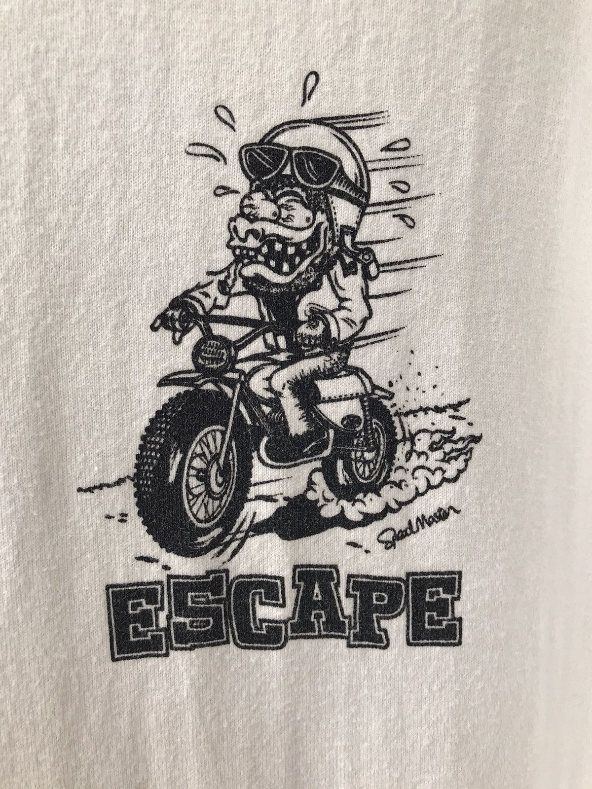 Japanese Brand Vintage Grass Hither Escape Speed Master Motorcycle Screen Size US L / EU 52-54 / 3 - 5 Thumbnail