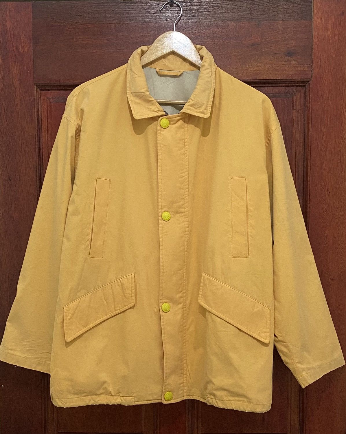 Burberry × Burberry Prorsum Vintage Burberry Jacket Design Light Colour Yellow Size US M / EU 48-50 / 2 - 2 Thumbnail