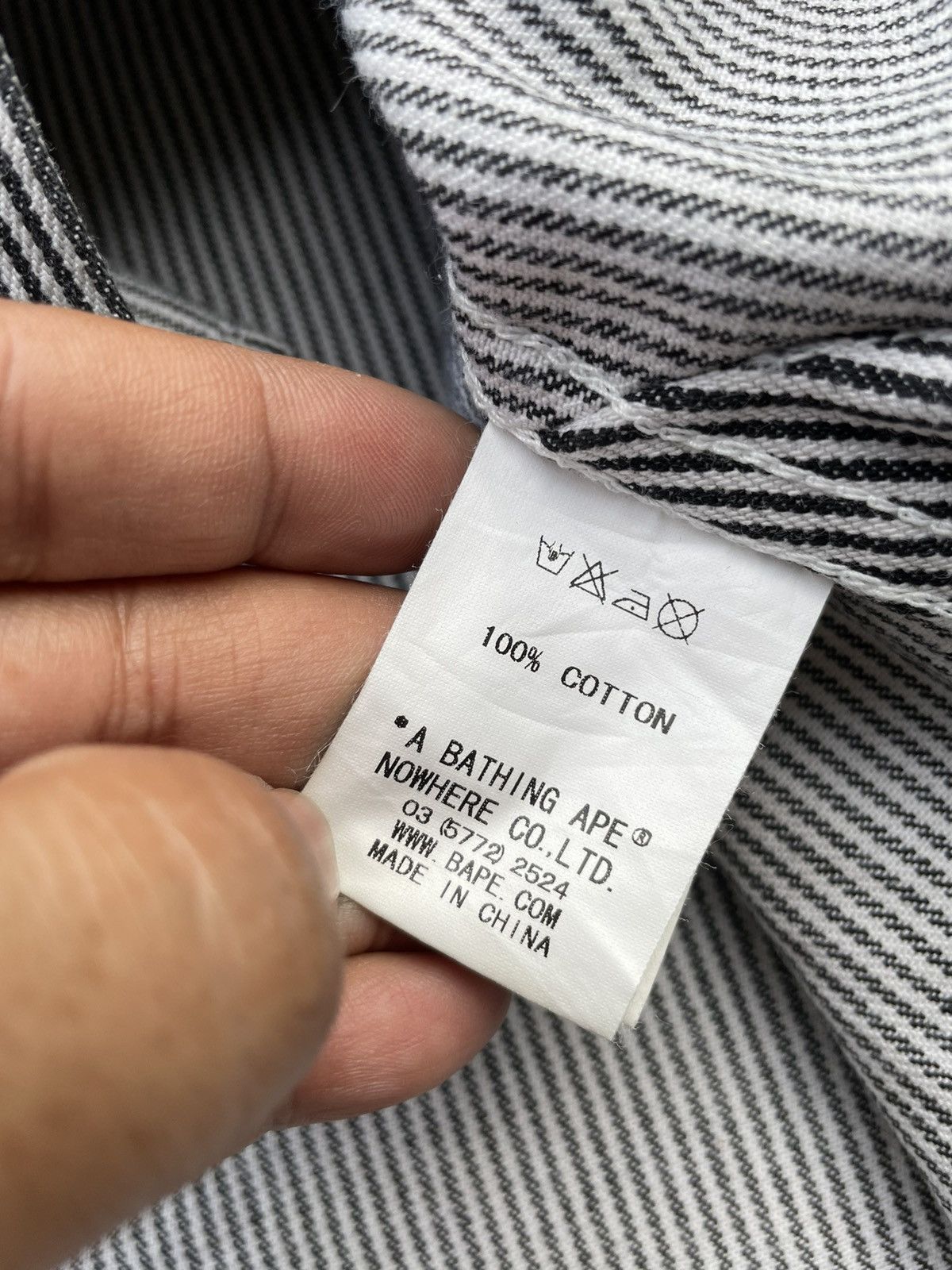 Bape Hickory Shirt Work Shirt Size US M / EU 48-50 / 2 - 19 Thumbnail