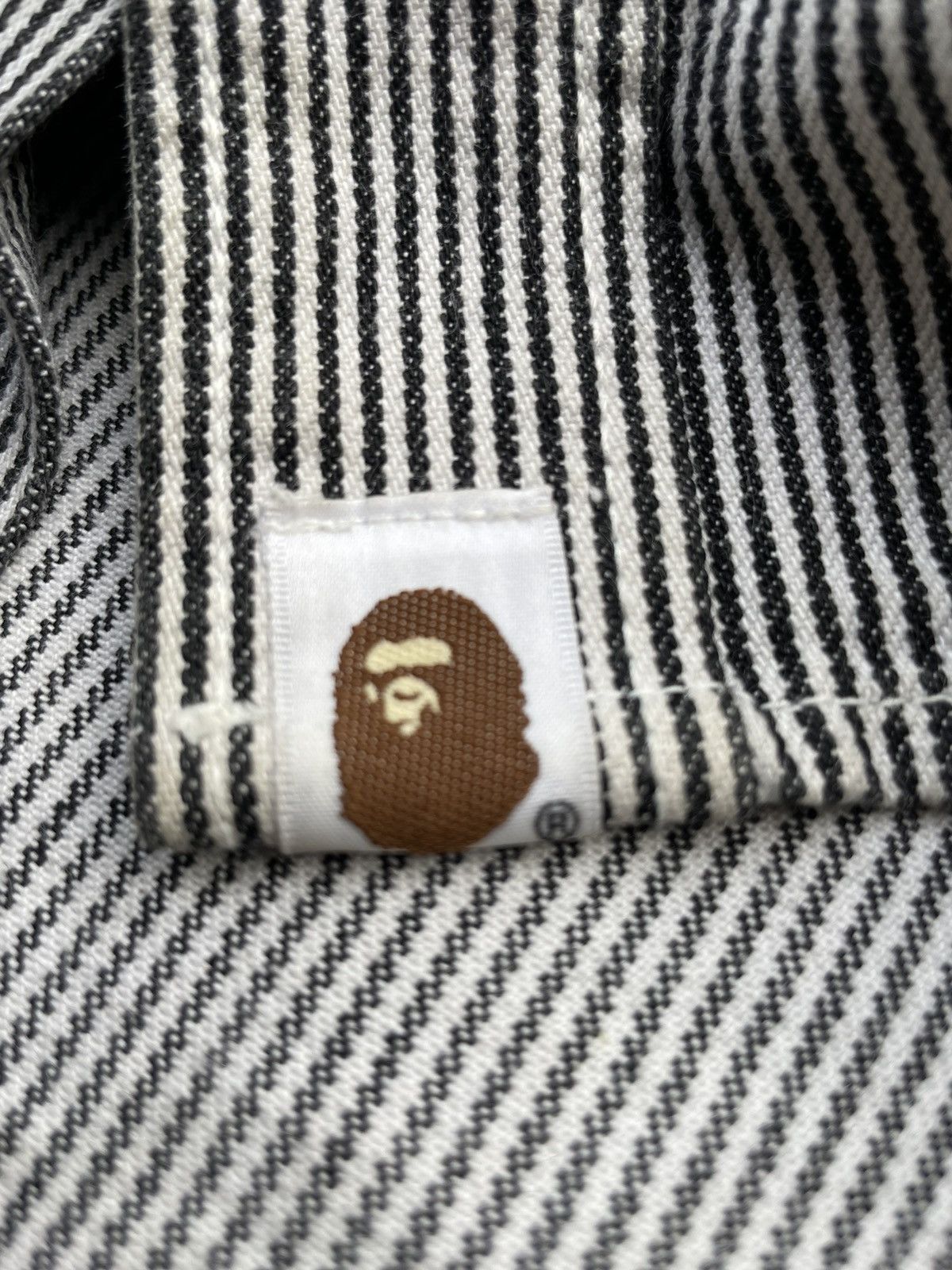Bape Hickory Shirt Work Shirt Size US M / EU 48-50 / 2 - 12 Thumbnail