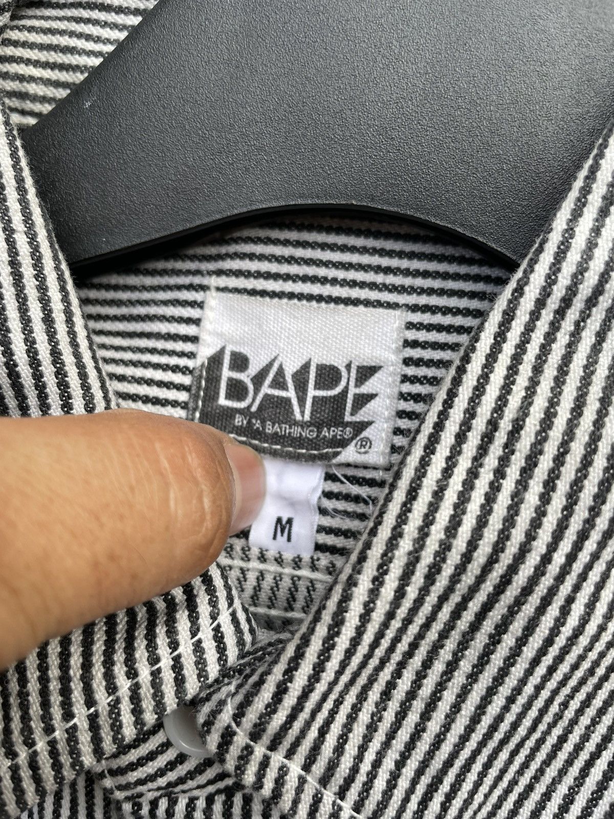 Bape Hickory Shirt Work Shirt Size US M / EU 48-50 / 2 - 14 Thumbnail