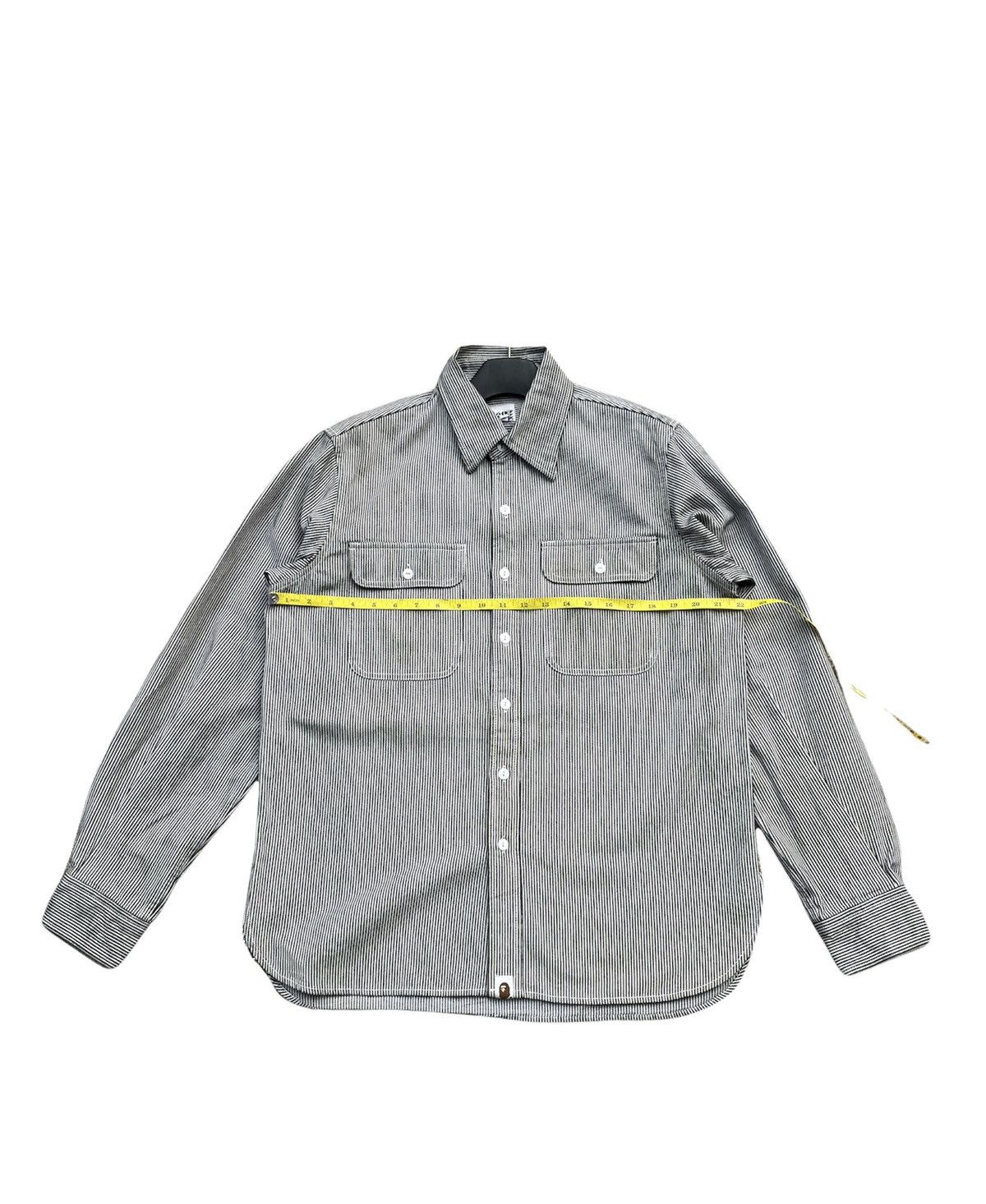 Bape Hickory Shirt Work Shirt Size US M / EU 48-50 / 2 - 2 Thumbnail