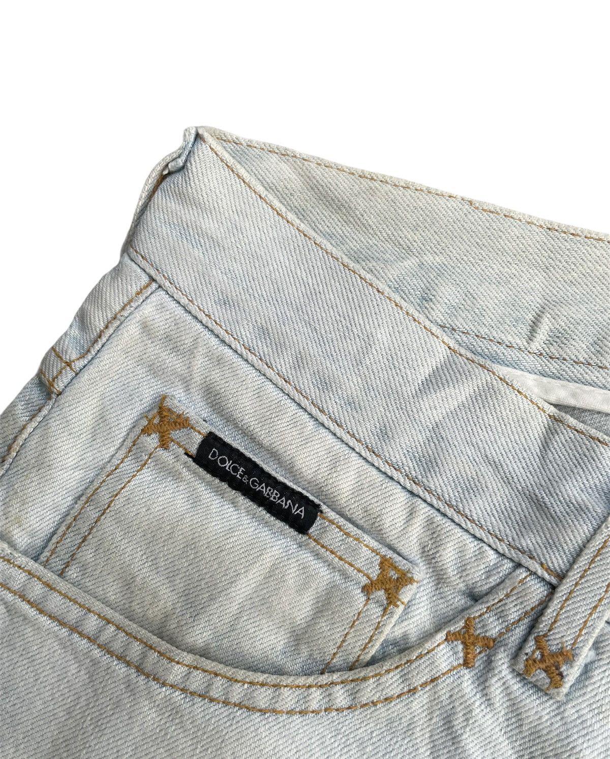Dolce & Gabbana Vintage Dolce & Gabbana Faded Wash Denim Size US 34 / EU 50 - 5 Thumbnail