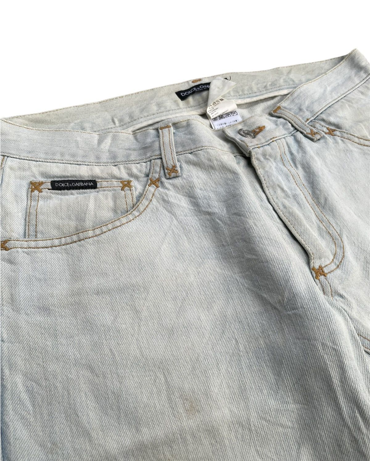 Dolce & Gabbana Vintage Dolce & Gabbana Faded Wash Denim Size US 34 / EU 50 - 4 Thumbnail