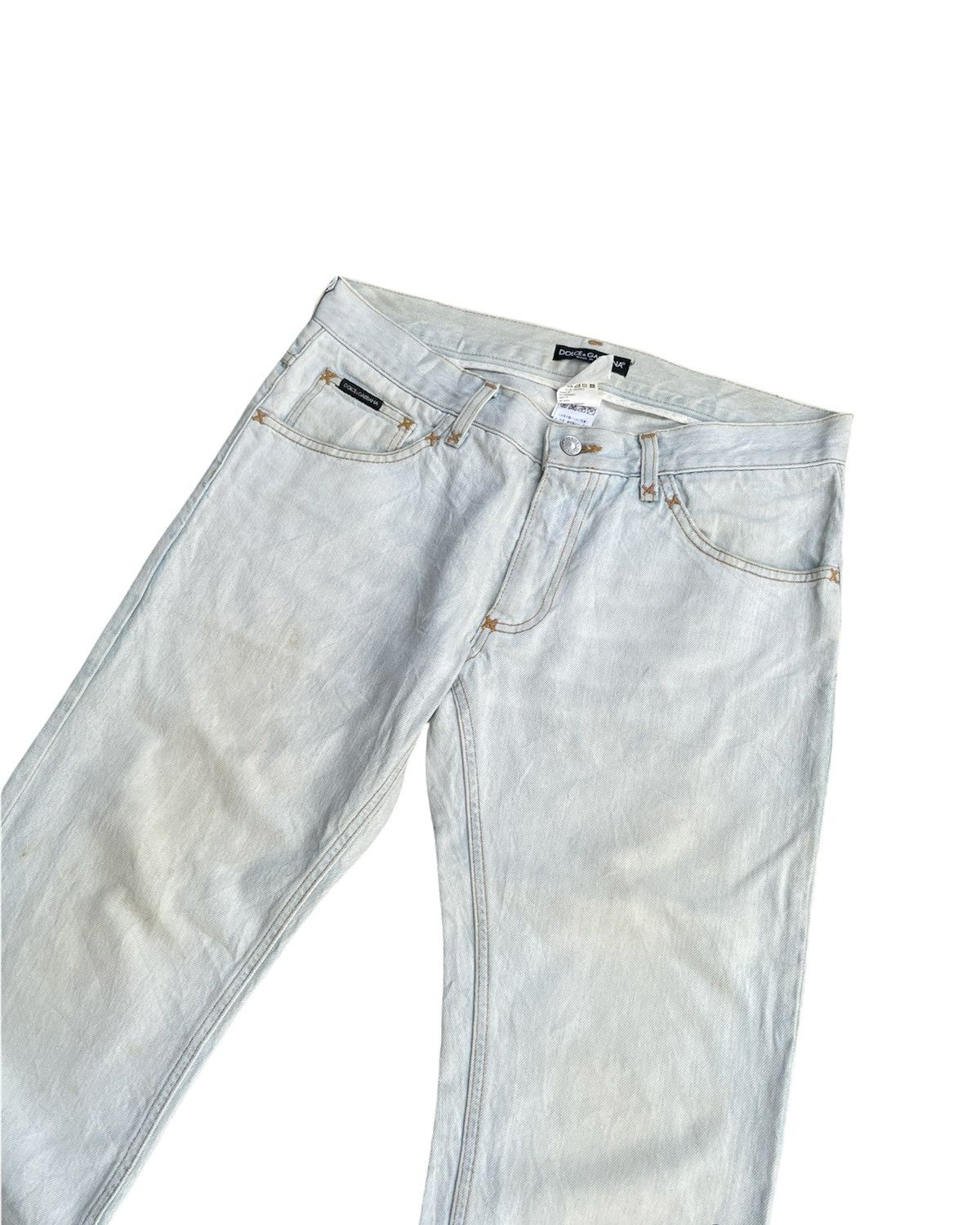 Dolce & Gabbana Vintage Dolce & Gabbana Faded Wash Denim Size US 34 / EU 50 - 2 Thumbnail