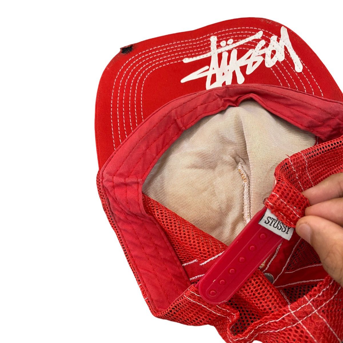 Stussy × Vintage RARE VINTAGE STUSSY PAISLEY TRUCKER HATS Size ONE SIZE - 8 Thumbnail