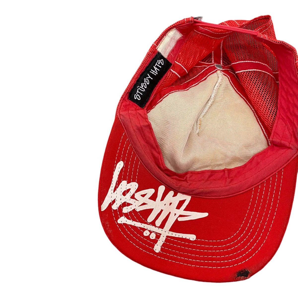 Stussy × Vintage RARE VINTAGE STUSSY PAISLEY TRUCKER HATS Size ONE SIZE - 11 Thumbnail