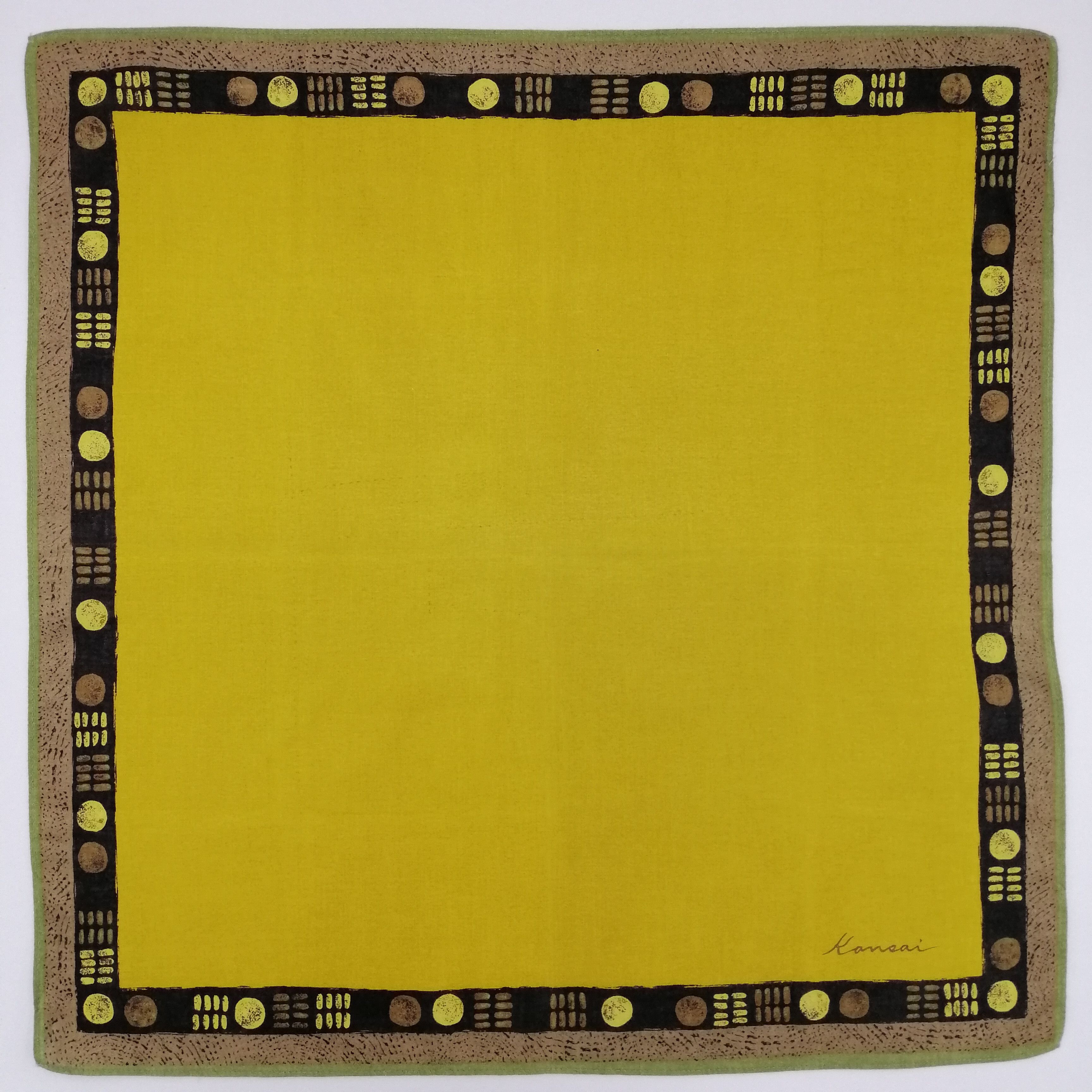 Kansai Yamamoto × Vintage Kansai Handkerchief/Neckerchief/Bandana-KD3116 Size ONE SIZE - 2 Thumbnail