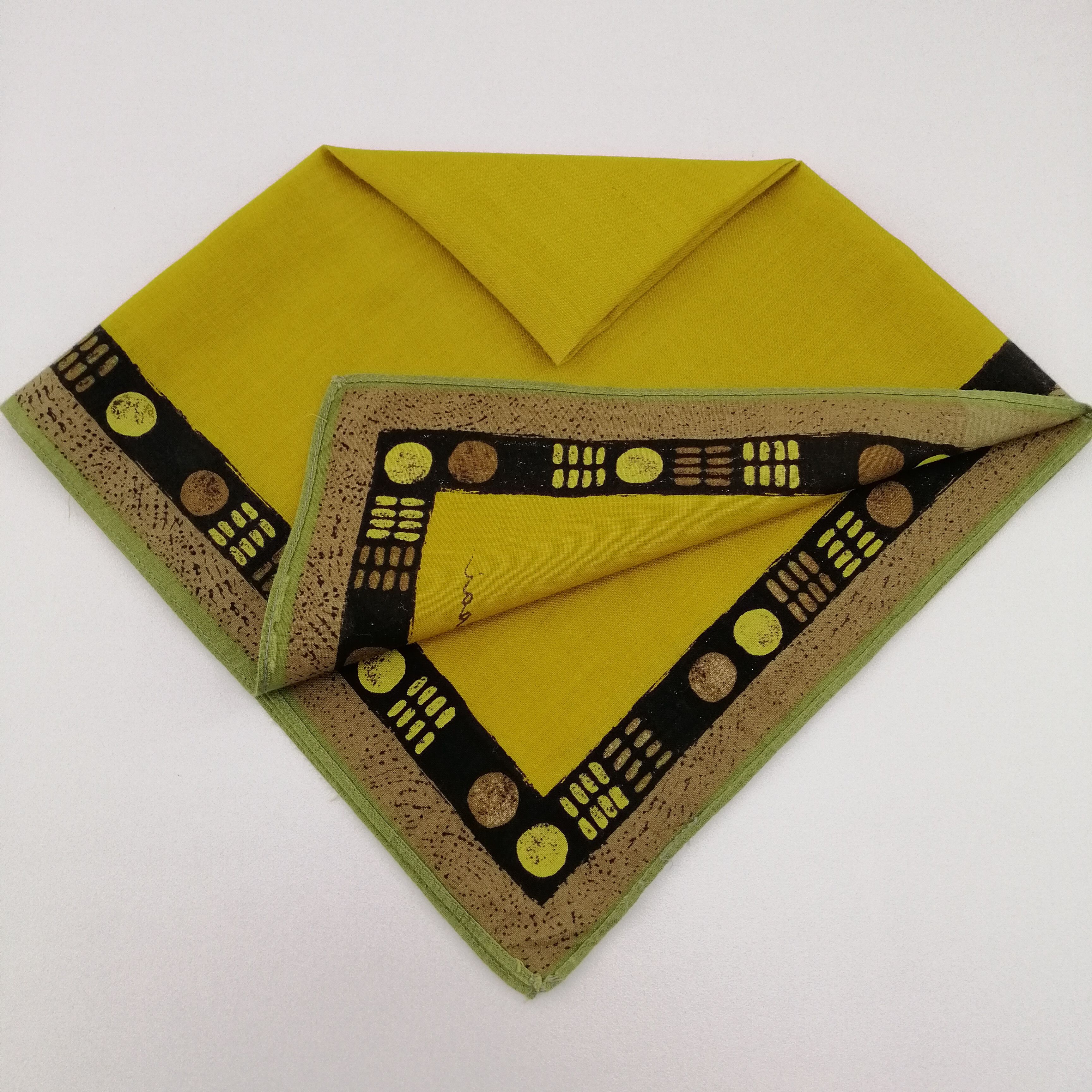 Kansai Yamamoto × Vintage Kansai Handkerchief/Neckerchief/Bandana-KD3116 Size ONE SIZE - 4 Thumbnail