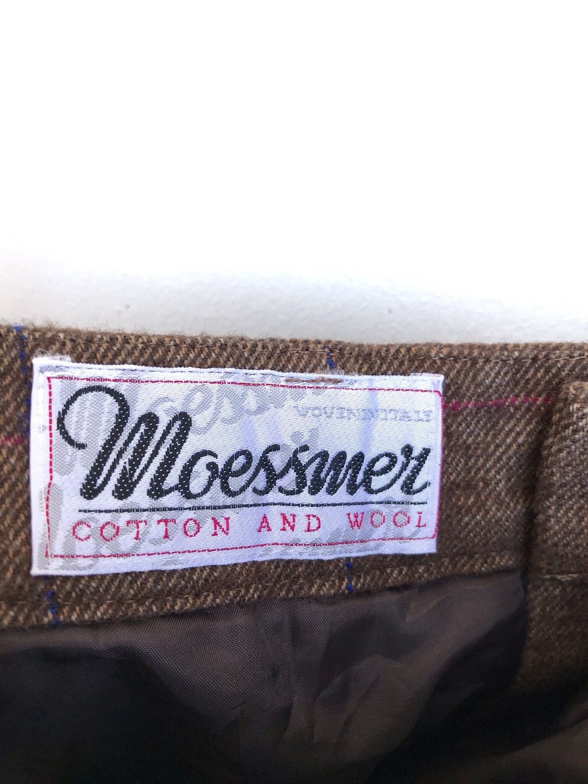 Mackintosh Mackintosh Philosophy Brown Checked Wool Trousers Pants Size US 28 / EU 44 - 10 Thumbnail