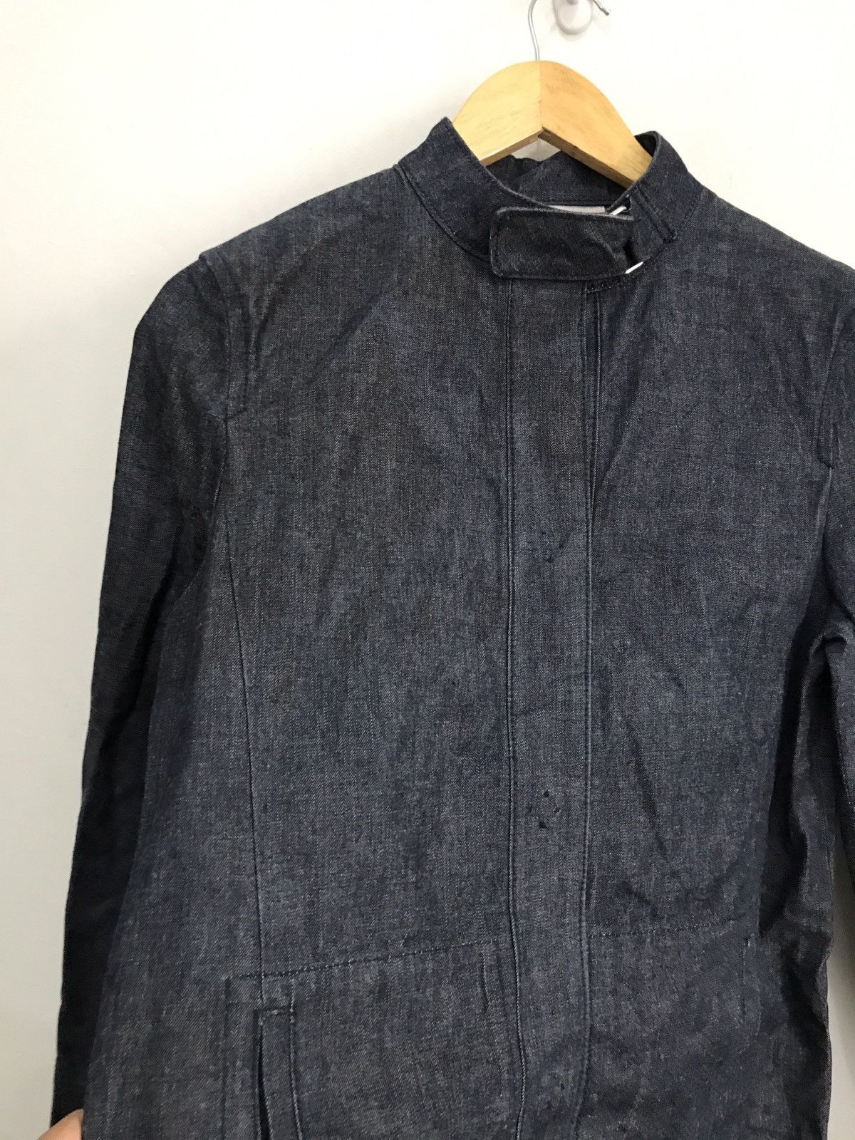 Marc Jacobs Marc Jacobs Denim Jeans Hidden Button Long Jacket Size US S / EU 44-46 / 1 - 2 Thumbnail