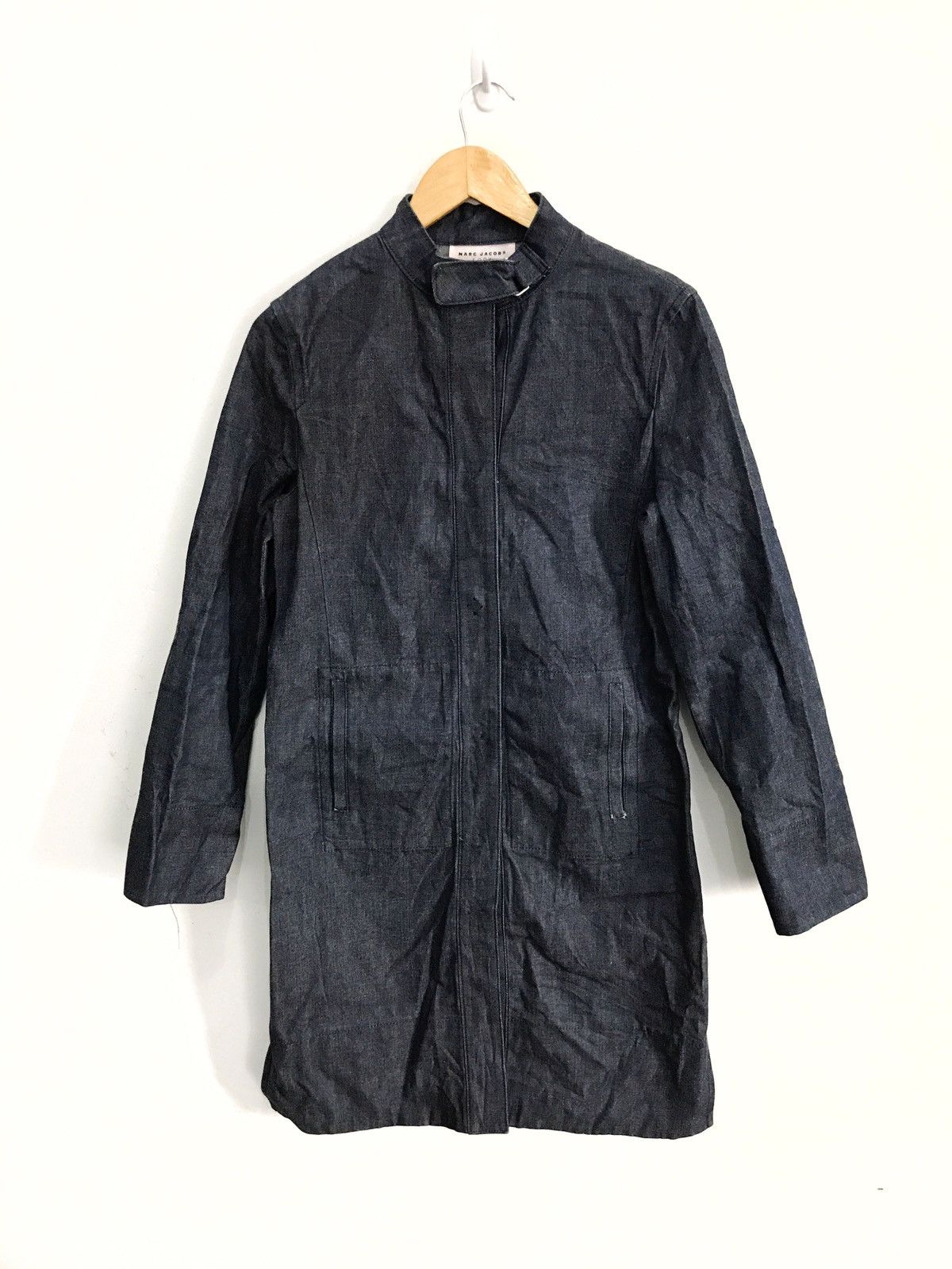 Marc Jacobs Marc Jacobs Denim Jeans Hidden Button Long Jacket Size US S / EU 44-46 / 1 - 1 Thumbnail