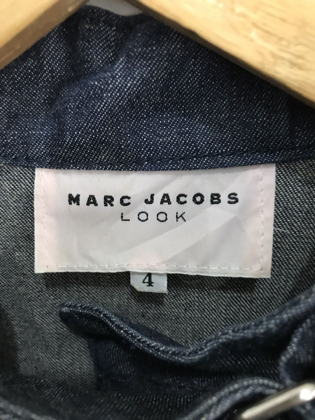 Marc Jacobs Marc Jacobs Denim Jeans Hidden Button Long Jacket Size US S / EU 44-46 / 1 - 5 Thumbnail