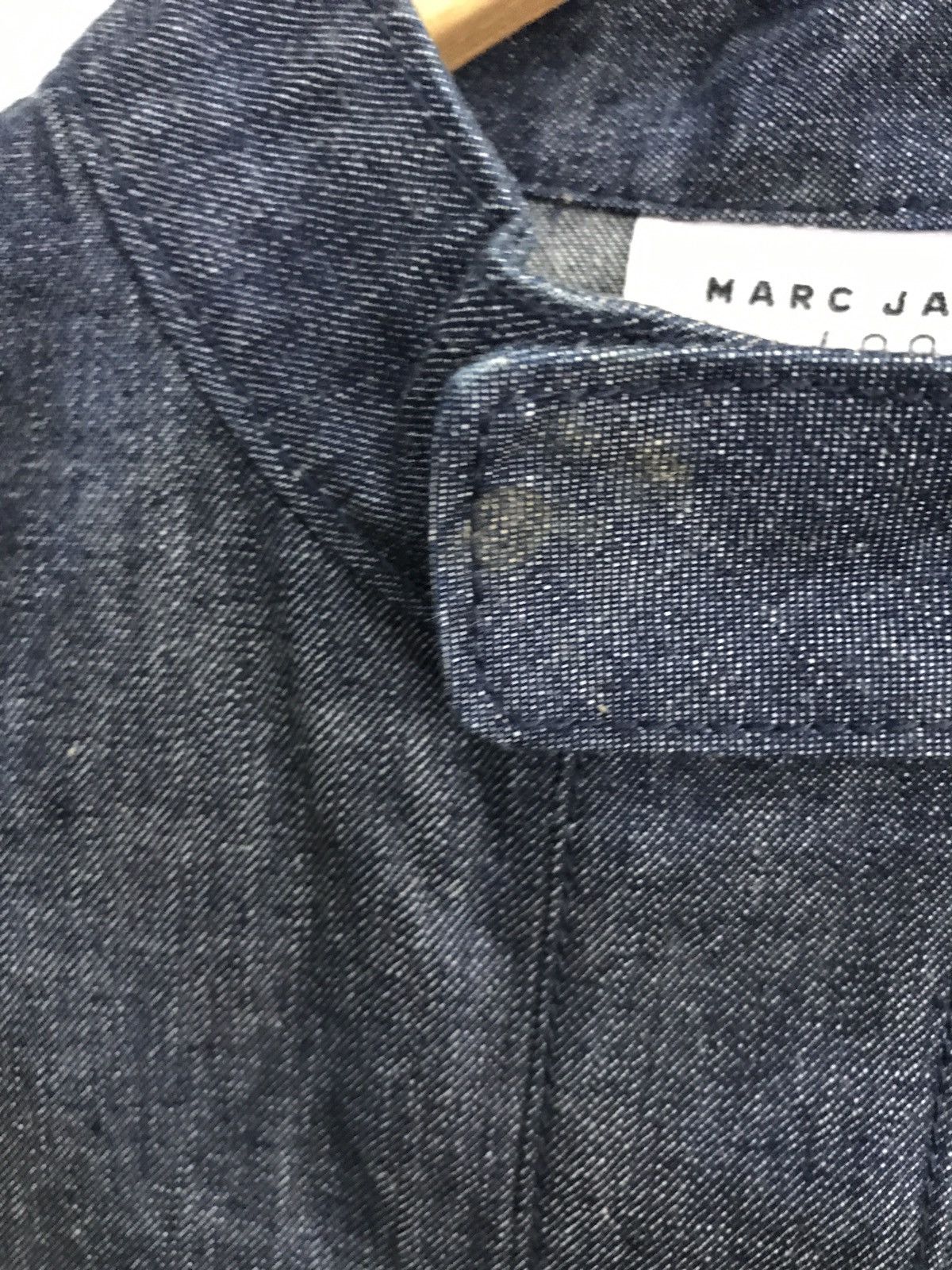 Marc Jacobs Marc Jacobs Denim Jeans Hidden Button Long Jacket Size US S / EU 44-46 / 1 - 4 Thumbnail