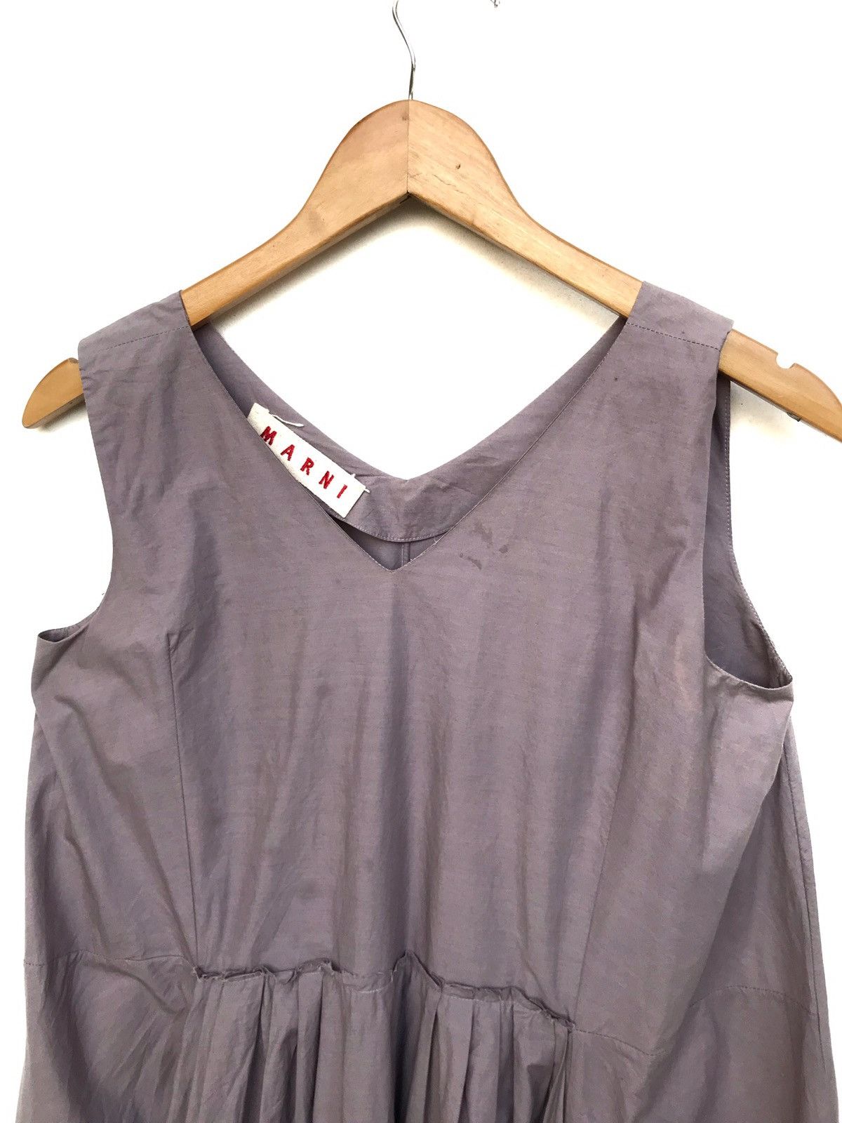 Marni Marni Pleat Sleeveless Blouse Size US S / EU 44-46 / 1 - 4 Thumbnail