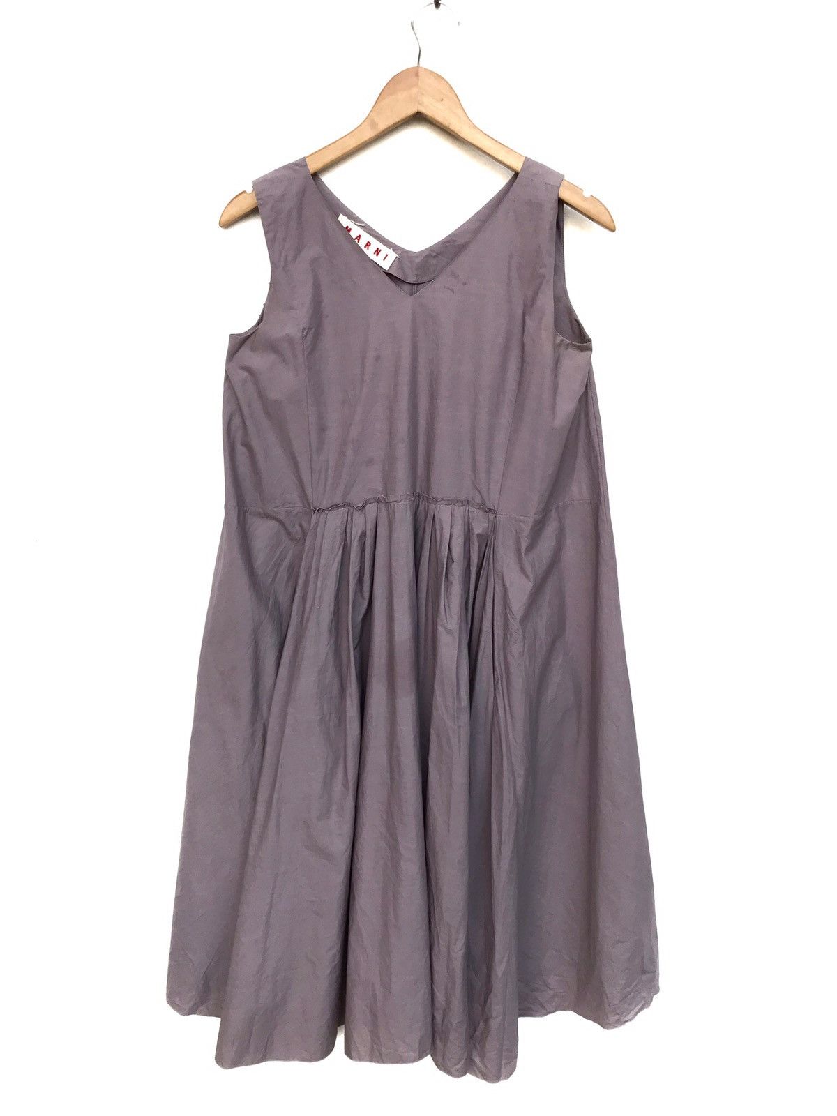 Marni Marni Pleat Sleeveless Blouse Size US S / EU 44-46 / 1 - 1 Thumbnail