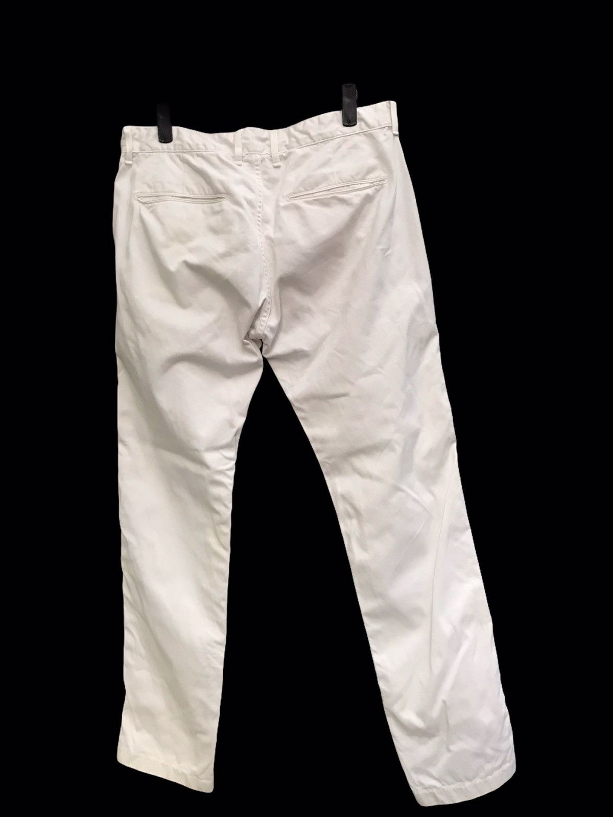 Japanese Brand × KURO Made In Japan Kuro White Cotton Pants Size US 33 - 6 Thumbnail