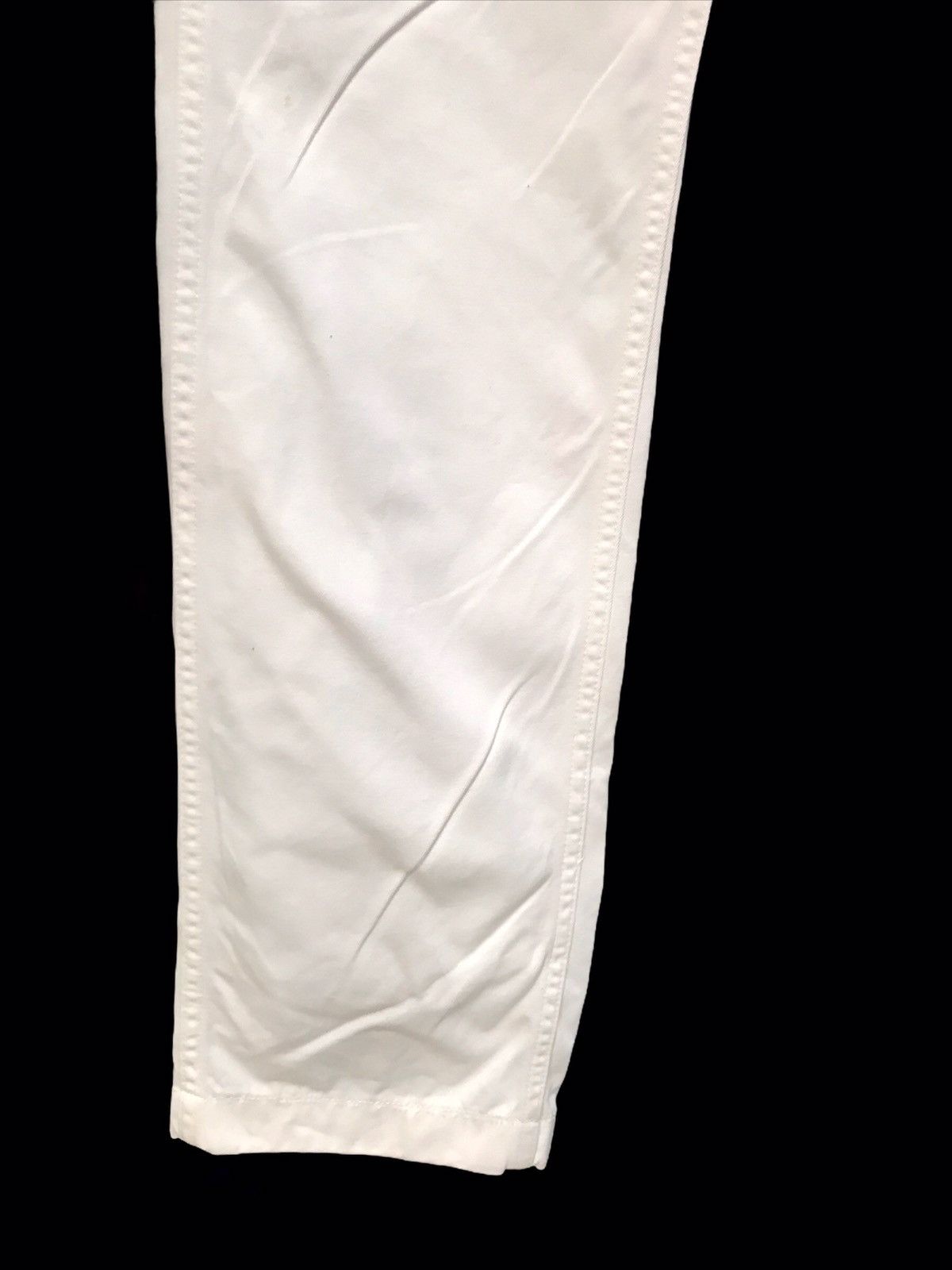Japanese Brand × KURO Made In Japan Kuro White Cotton Pants Size US 33 - 2 Thumbnail