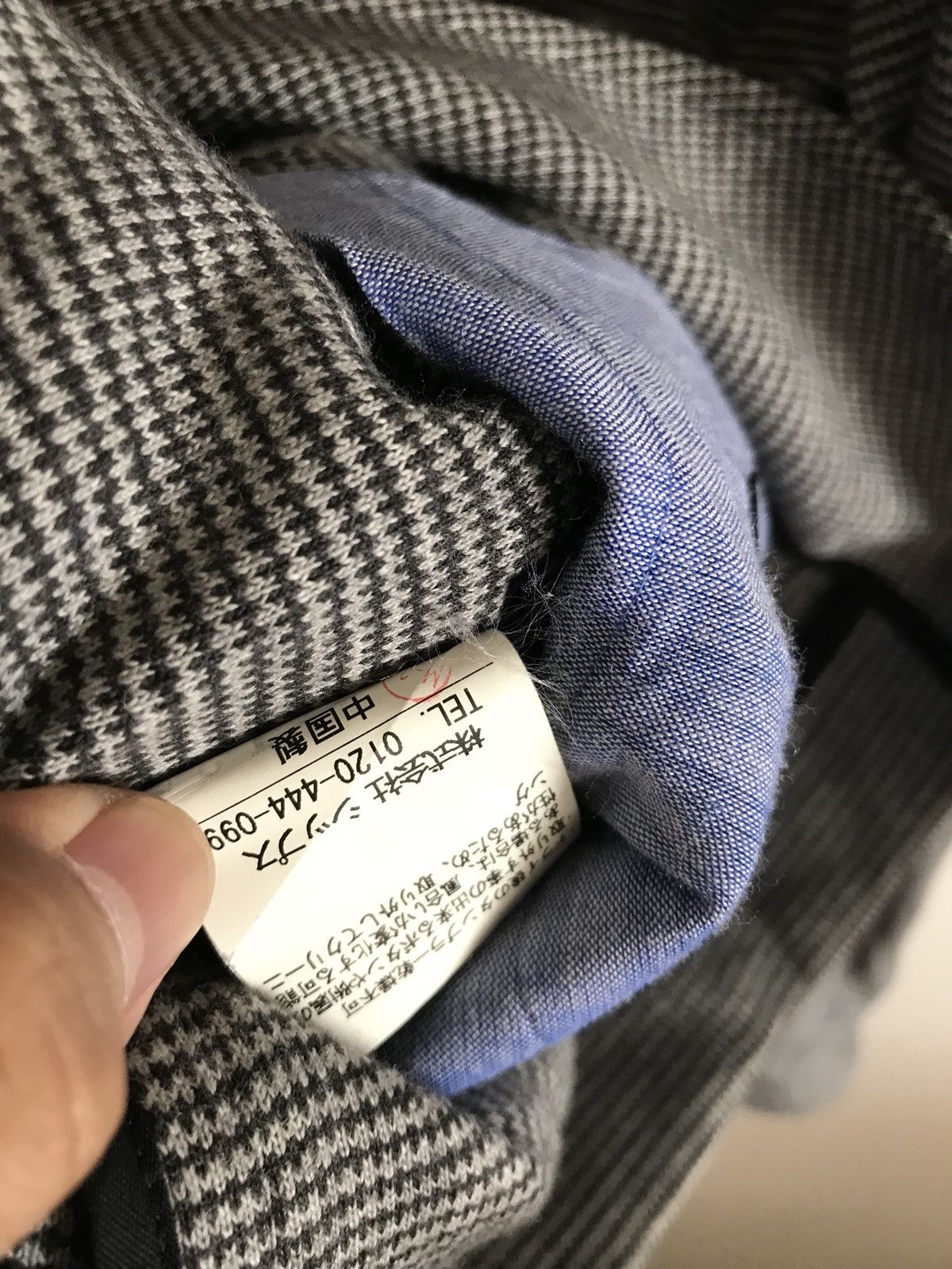 SHIPS Japanese Brand Ships Houndstooth Cotton Jacket Size US XS / EU 42 / 0 - 6 Thumbnail