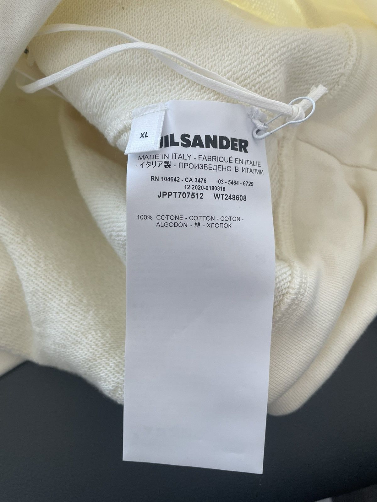 Jil Sander Rare NEW Super Runway Sold Out Iconic Classic Logo Hoodie Size US XL / EU 56 / 4 - 8 Thumbnail