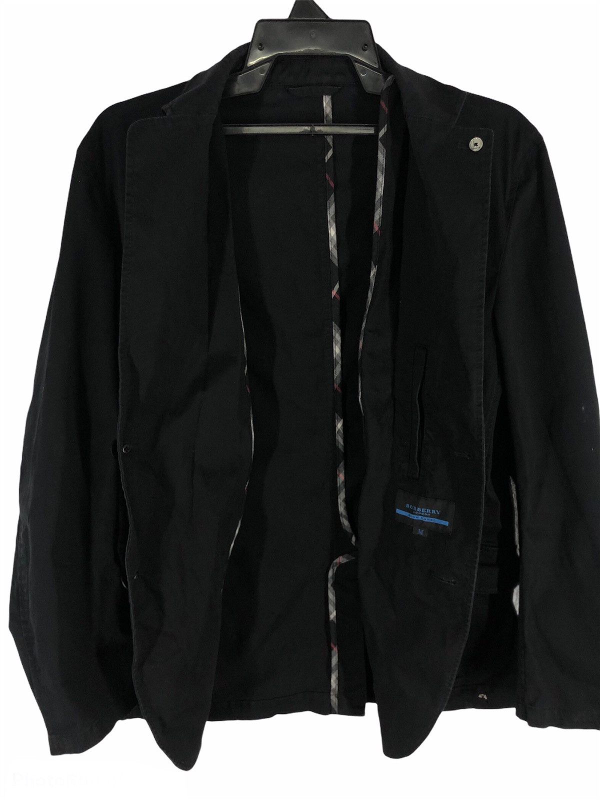 Burberry × Burberry Prorsum Burberry Blue Label Blazer Jacket Size US M / EU 48-50 / 2 - 4 Thumbnail