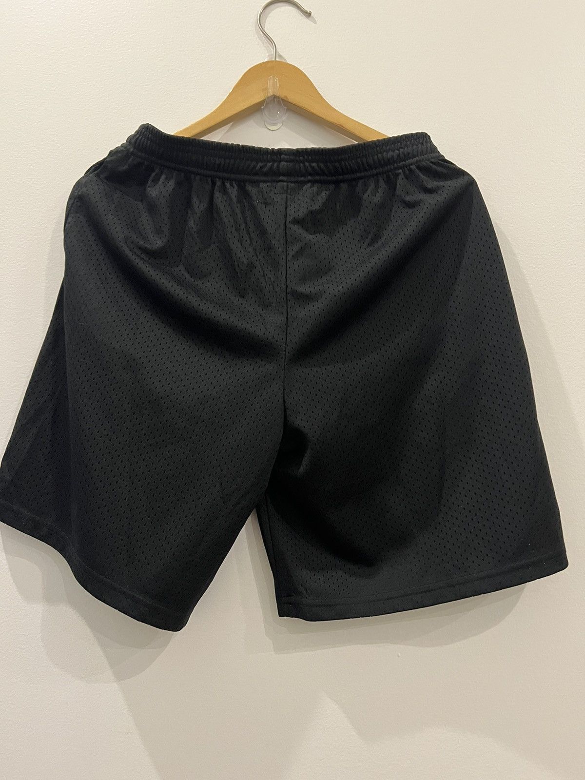 Off-White “Blue Collar” Perforated Mesh Shorts Size US 28 / EU 44 - 2 Thumbnail