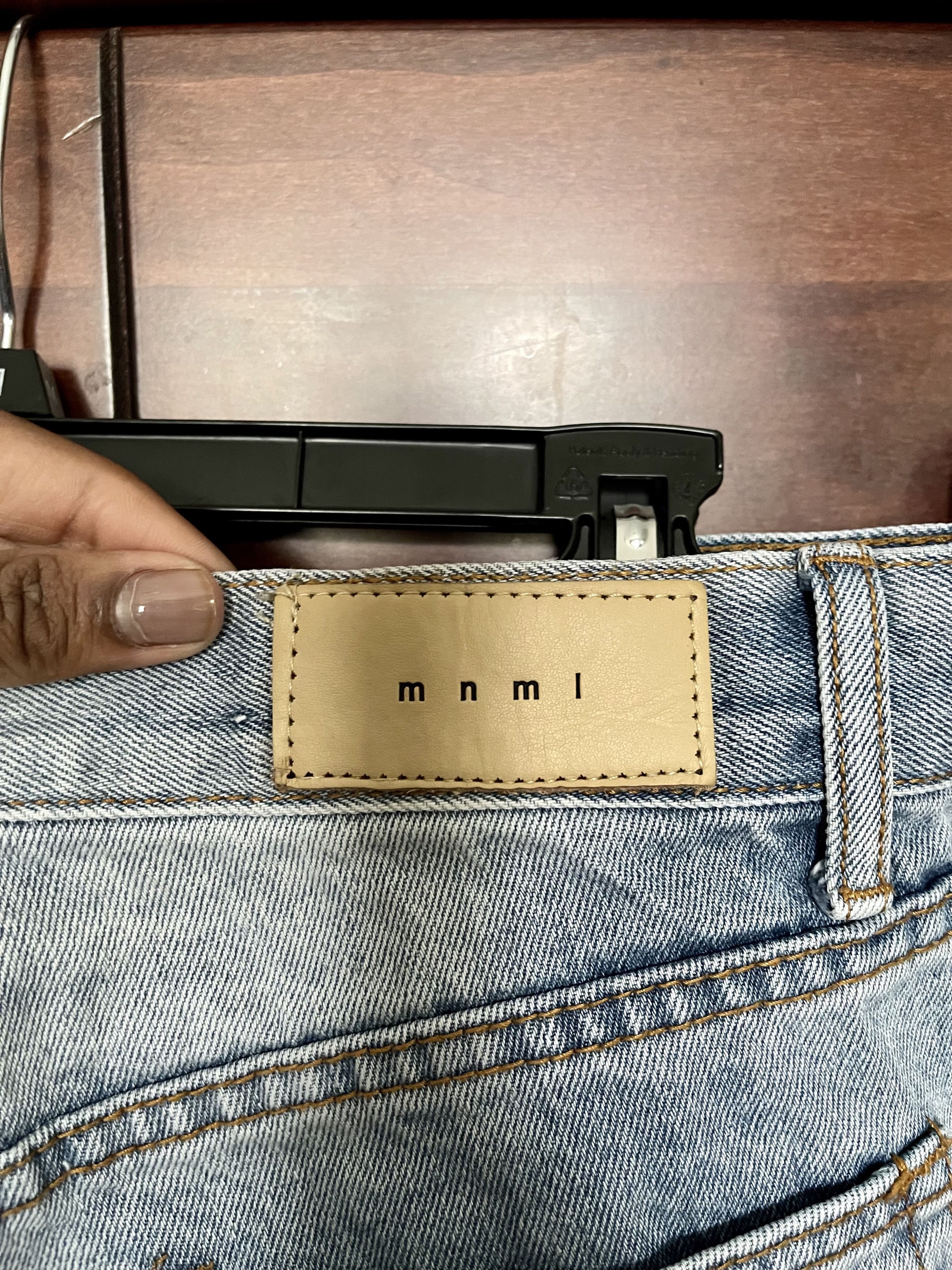 MNML MNML Blue Straight Denim Size US 32 / EU 48 - 6 Thumbnail