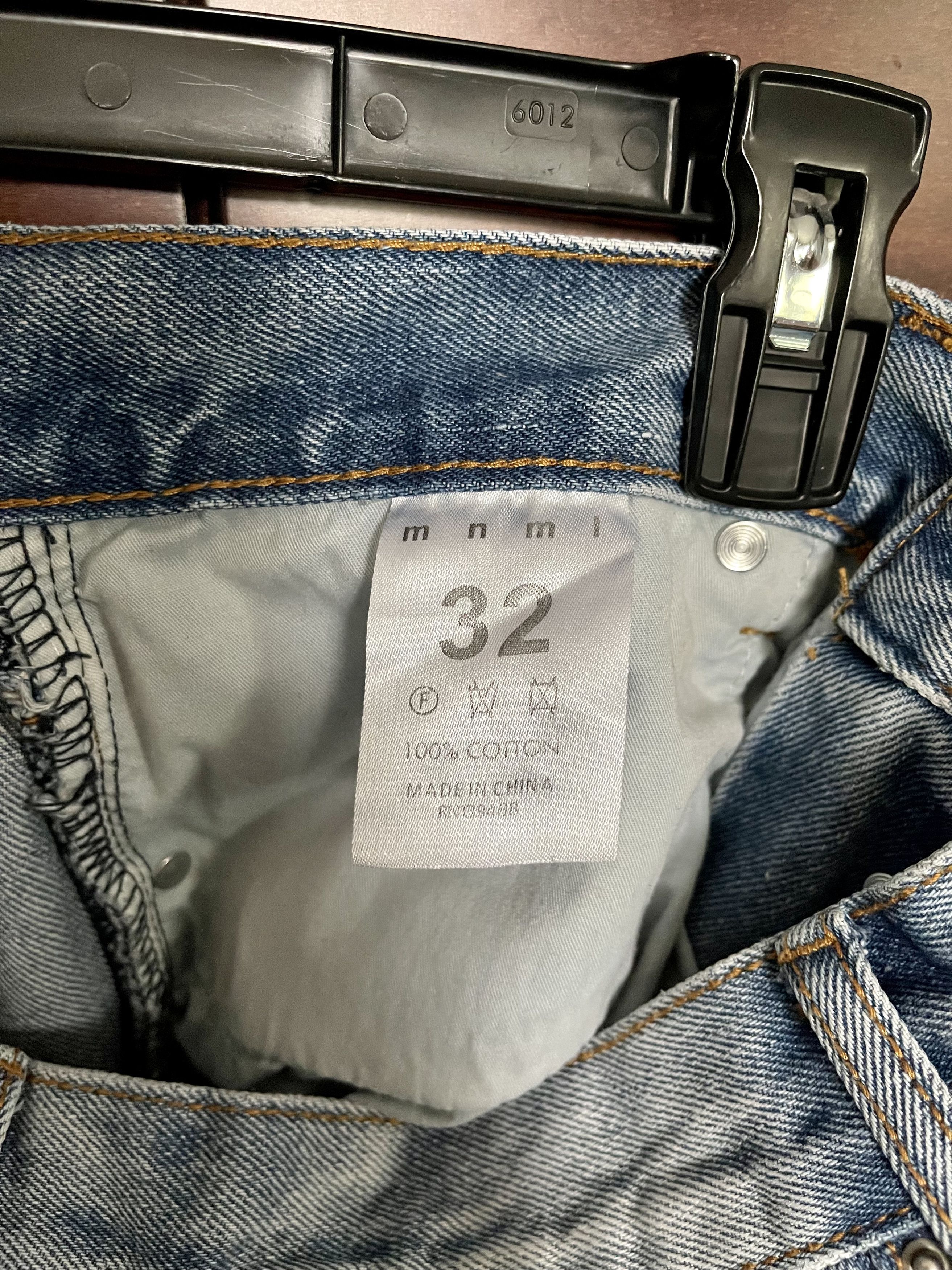 MNML MNML Blue Straight Denim Size US 32 / EU 48 - 5 Thumbnail