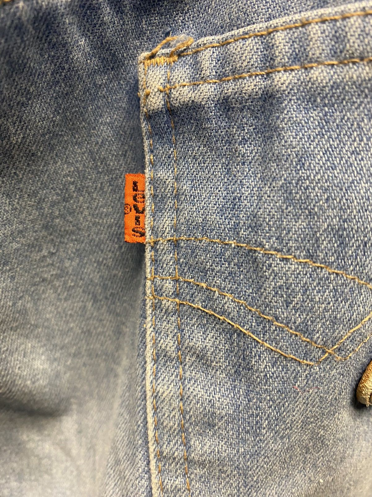 Vintage 1970’s Levi Jeans Orange Tab