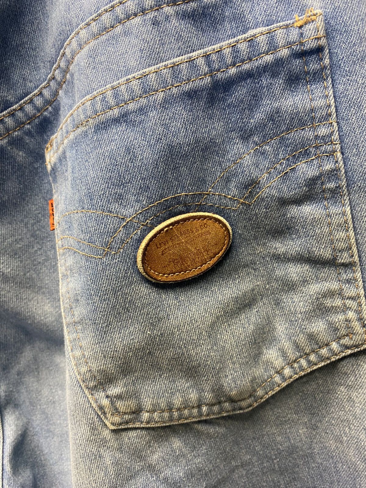 Vintage 1970’s Levi Jeans Orange Tab