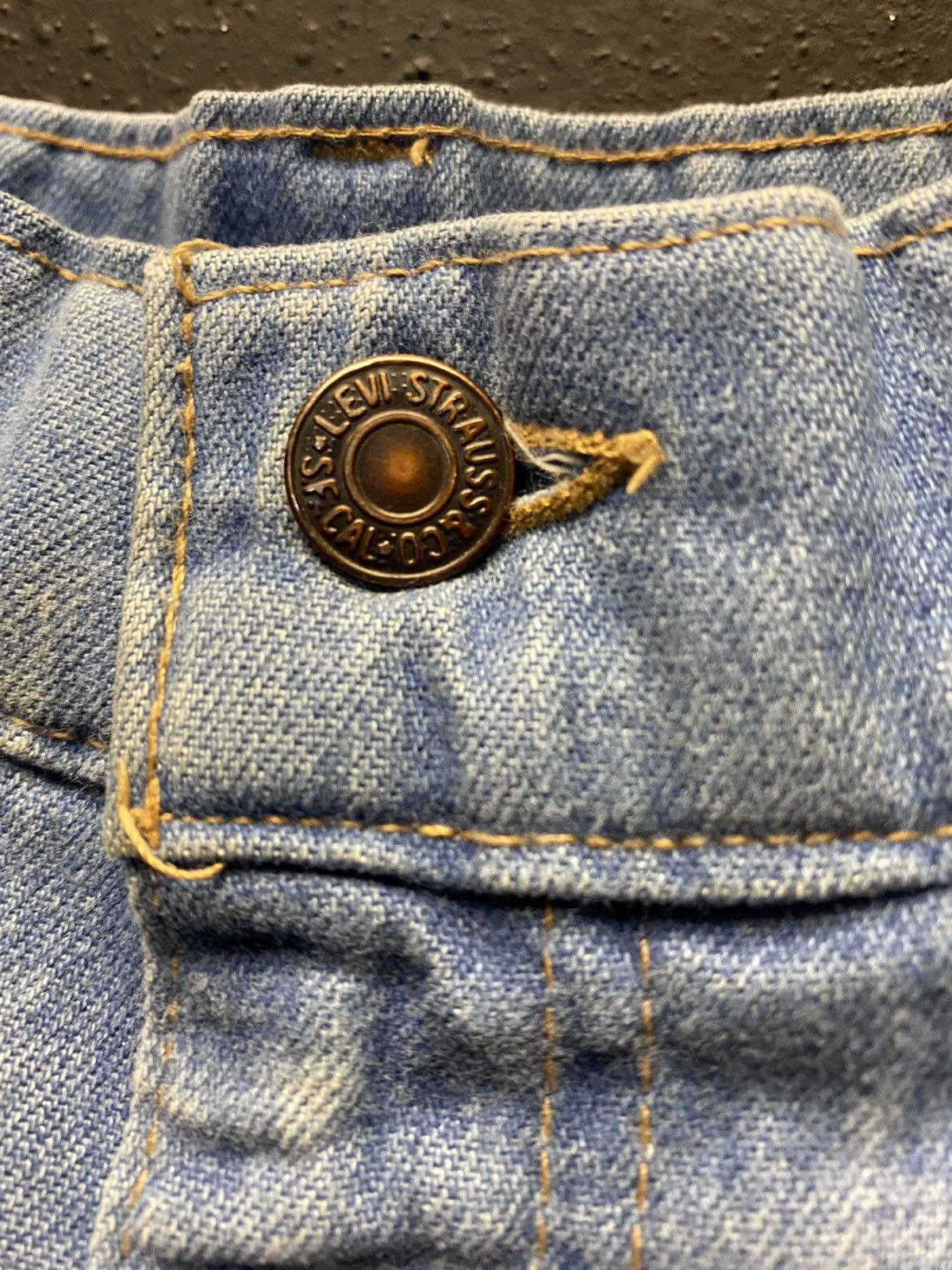Vintage 1970’s Levi Jeans Orange Tab