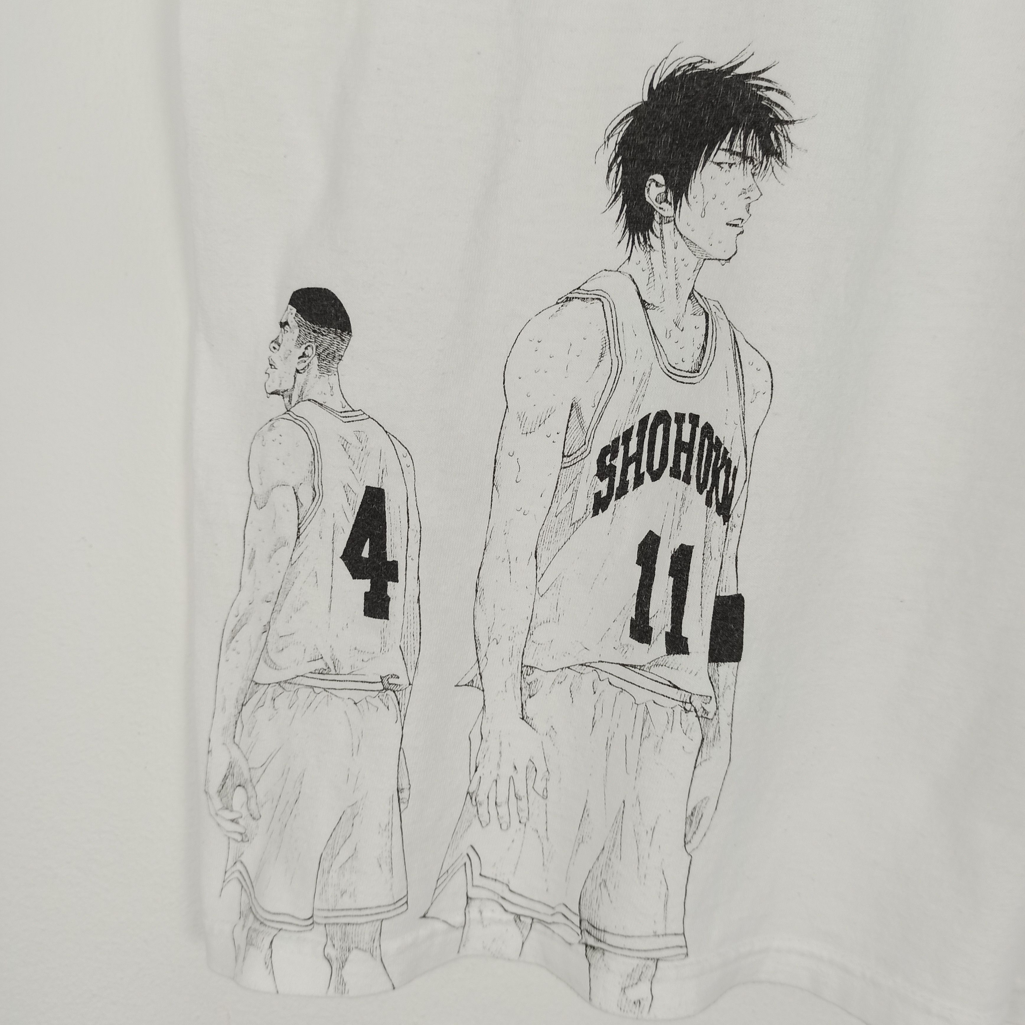 Other 🔥Rare🔥 Vintage SLAM DUNK white tshirt Size US M / EU 48-50 / 2 - 5 Thumbnail