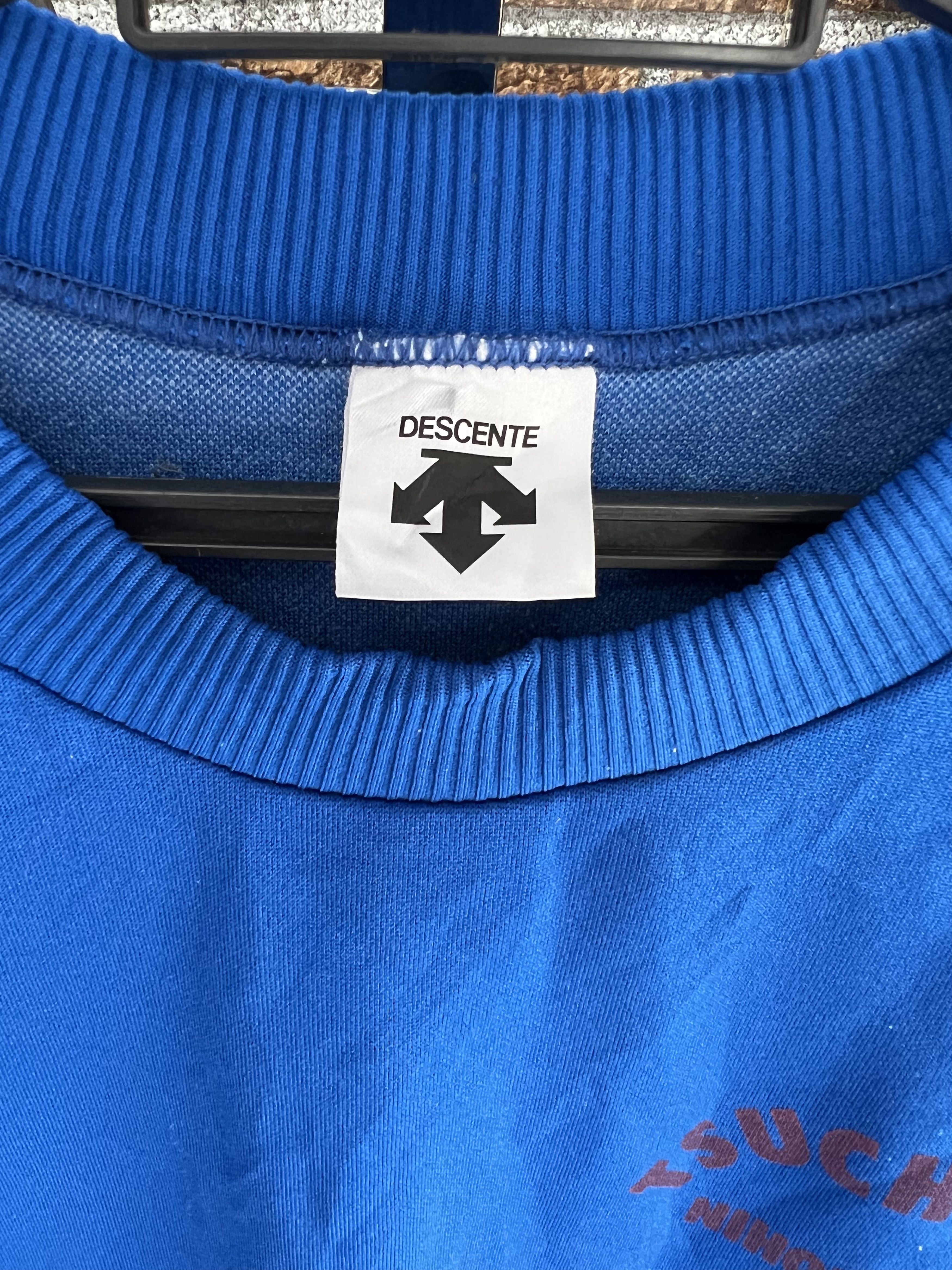 Descente 🔥Vintage Blue Descente Crewneck Sweatshirts Size US M / EU 48-50 / 2 - 8 Thumbnail