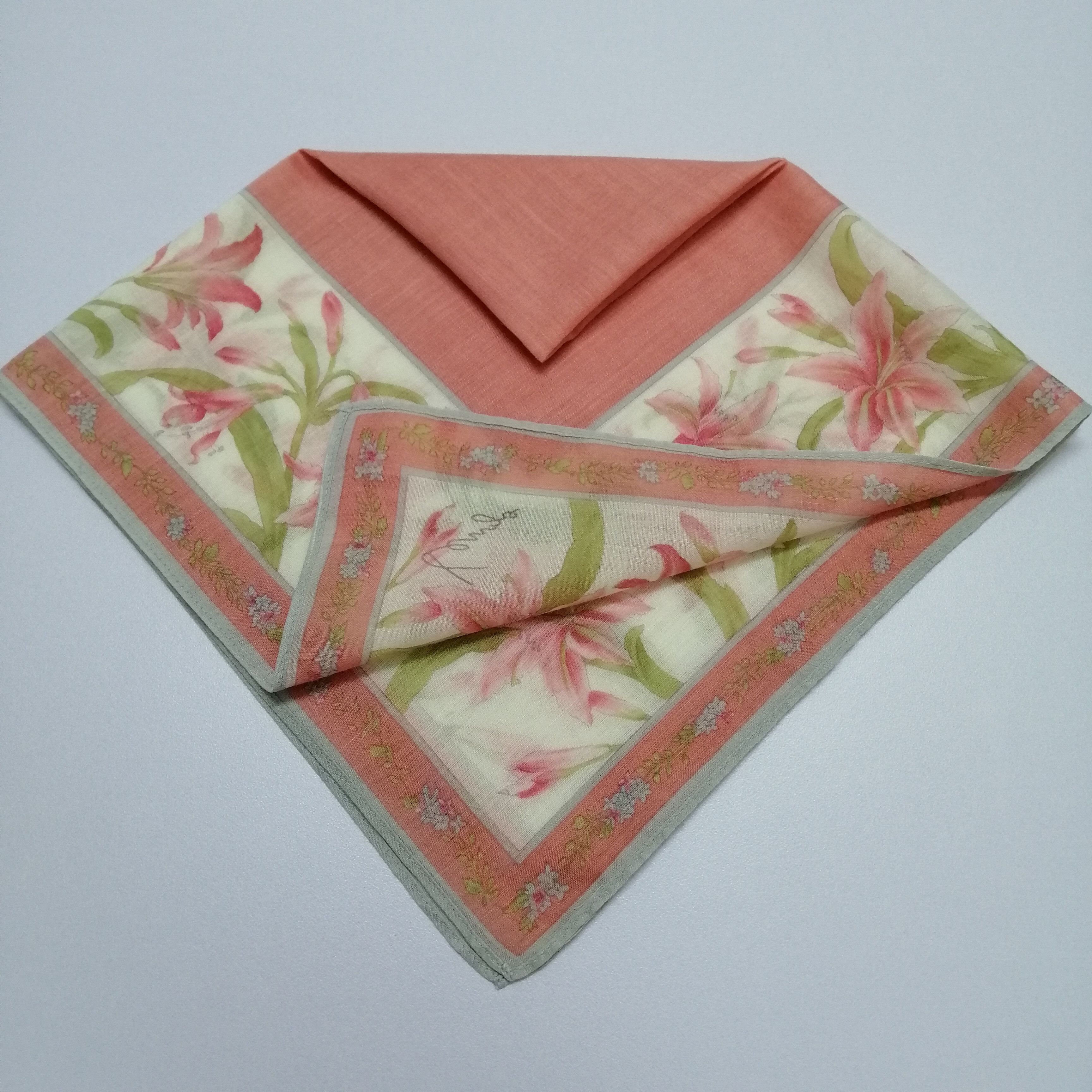 Kenzo × Vintage Kenzo Handkerchief/Neckerchief/Bandana-KD2201 Size ONE SIZE - 6 Thumbnail