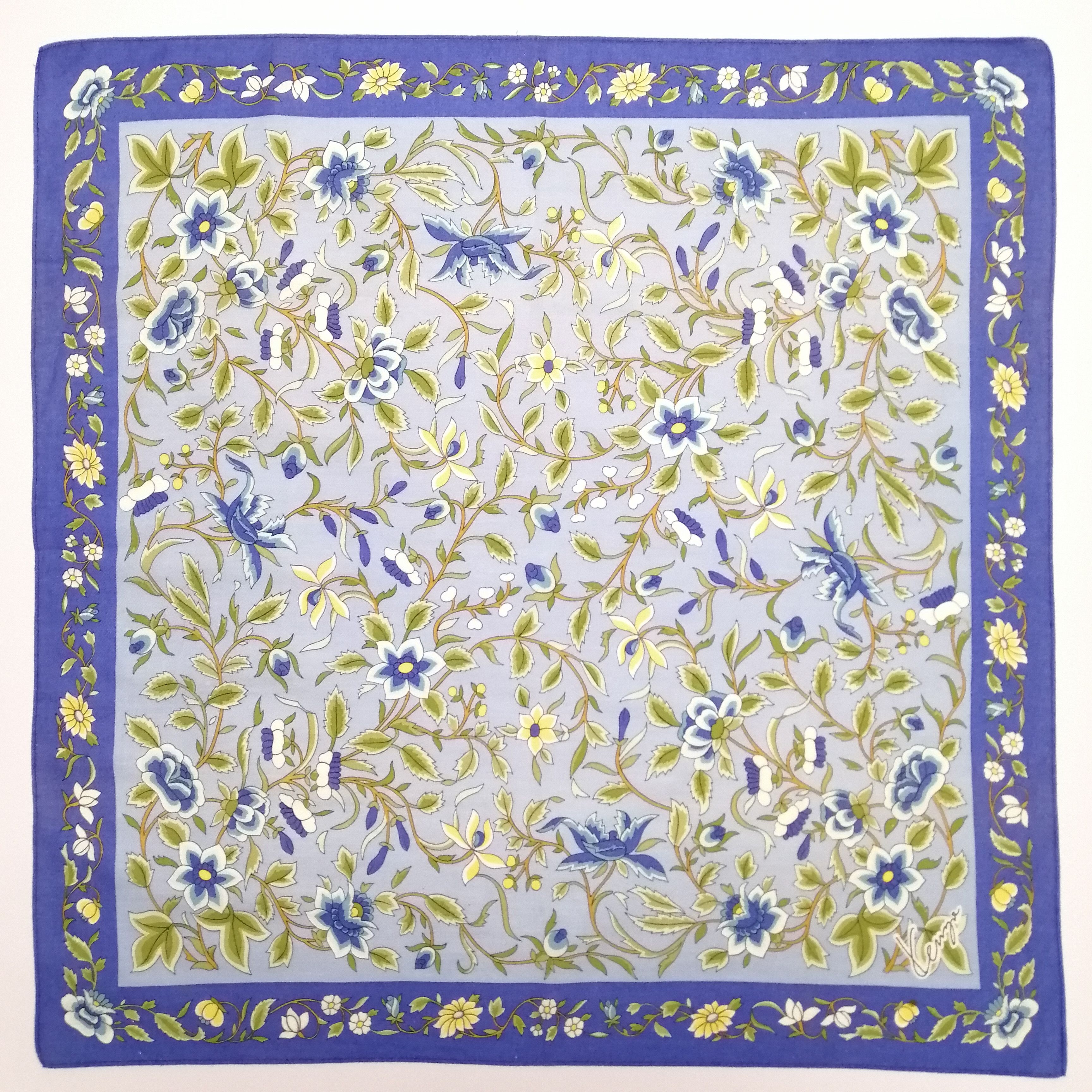 Kenzo × Vintage Kenzo Handkerchief/Neckerchief/Bandana-KD2242 Size ONE SIZE - 2 Thumbnail