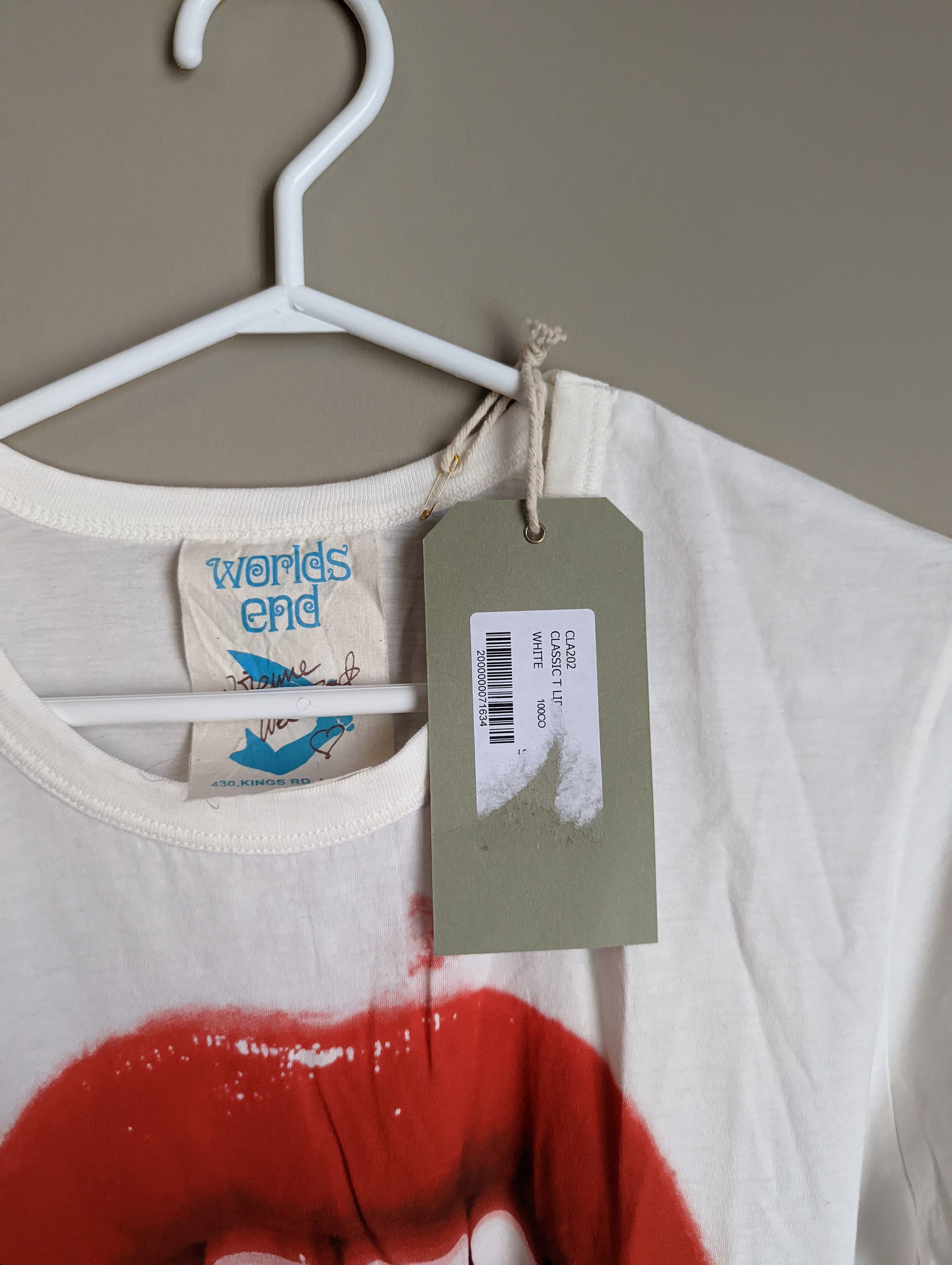Vivienne Westwood World's End Lips T-Shirt Size US S / EU 44-46 / 1 - 4 Thumbnail
