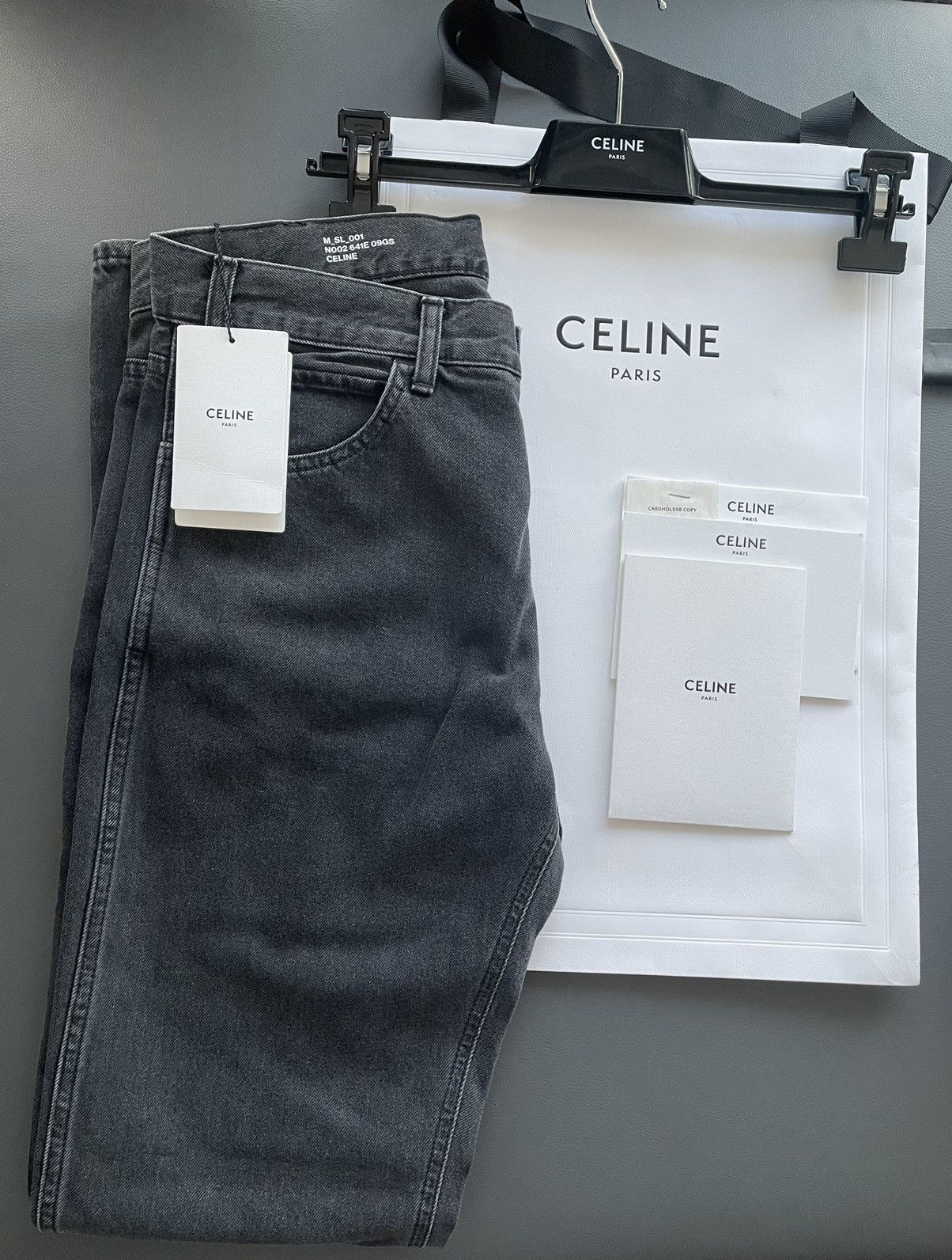 Celine × Hedi Slimane Sold Out Super Rare Brand NEW HEDI Slimane 19FW Runway Denim Size US 29 - 11 Thumbnail