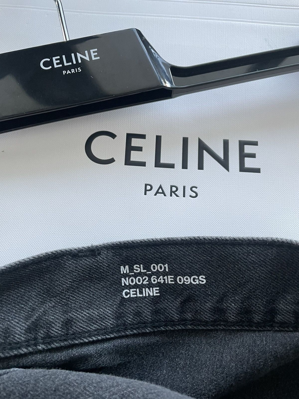 Celine × Hedi Slimane Sold Out Super Rare Brand NEW HEDI Slimane 19FW Runway Denim Size US 29 - 5 Thumbnail