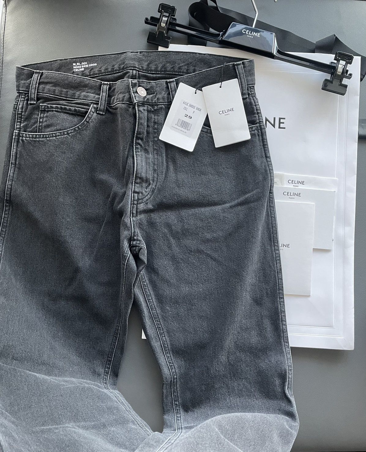 Celine × Hedi Slimane Sold Out Super Rare Brand NEW HEDI Slimane 19FW Runway Denim Size US 29 - 10 Thumbnail