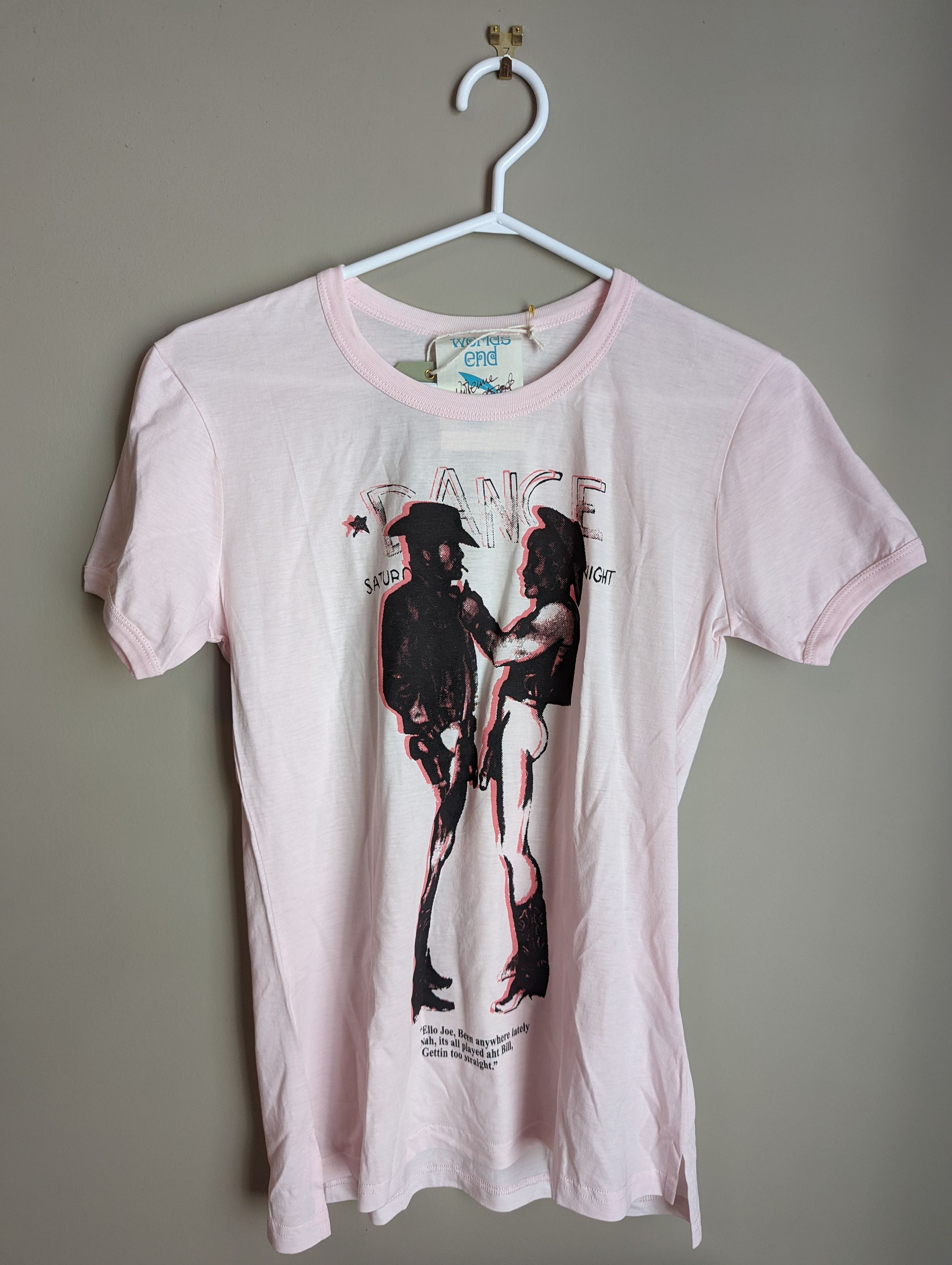 Image of Malcolm Mclaren x Vivienne Westwood Cowboy Shirt in Pink, Men's (Size Small)