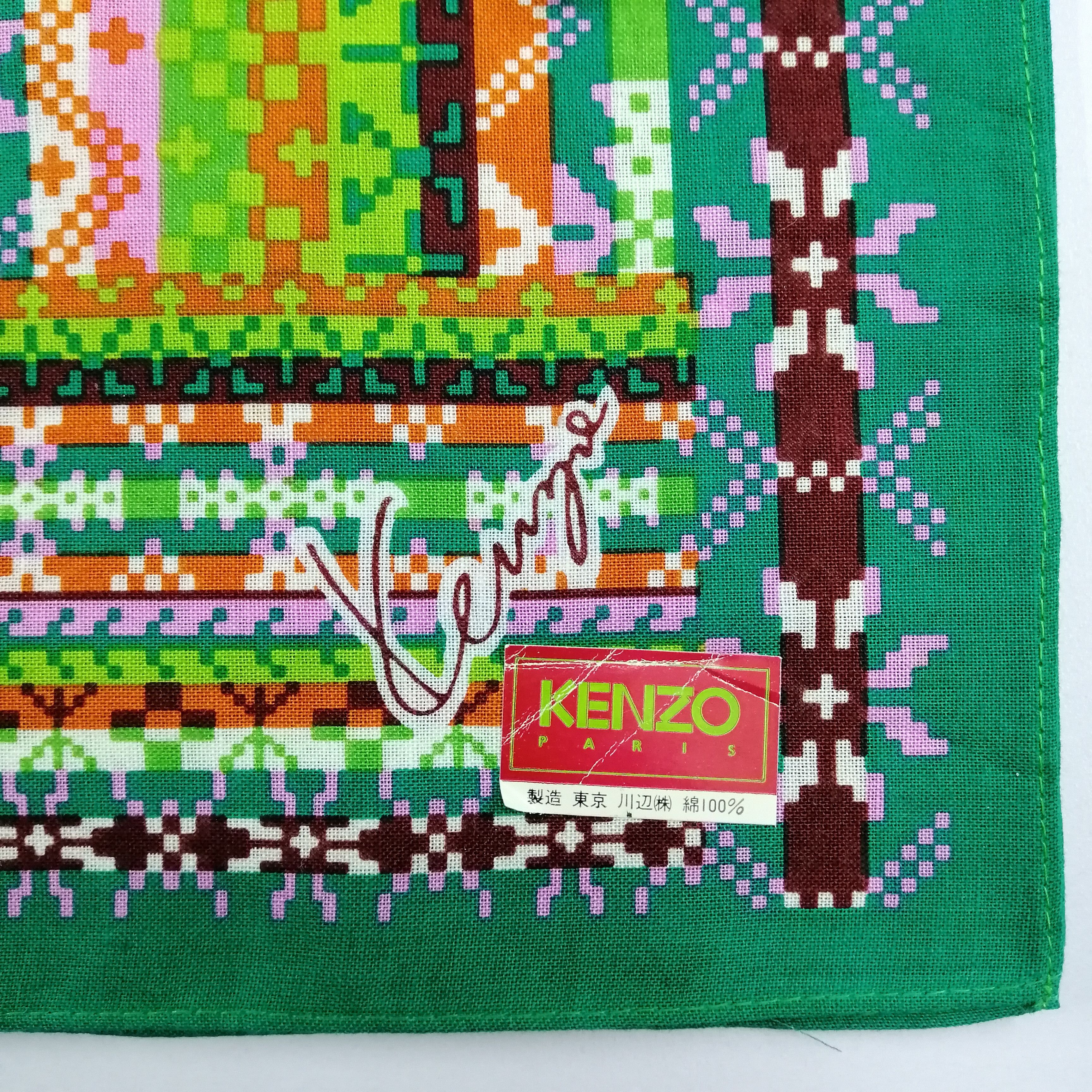 Kenzo Kenzo Handkerchief/Neckerchief/Bandana-KD2310 Size ONE SIZE - 5 Thumbnail