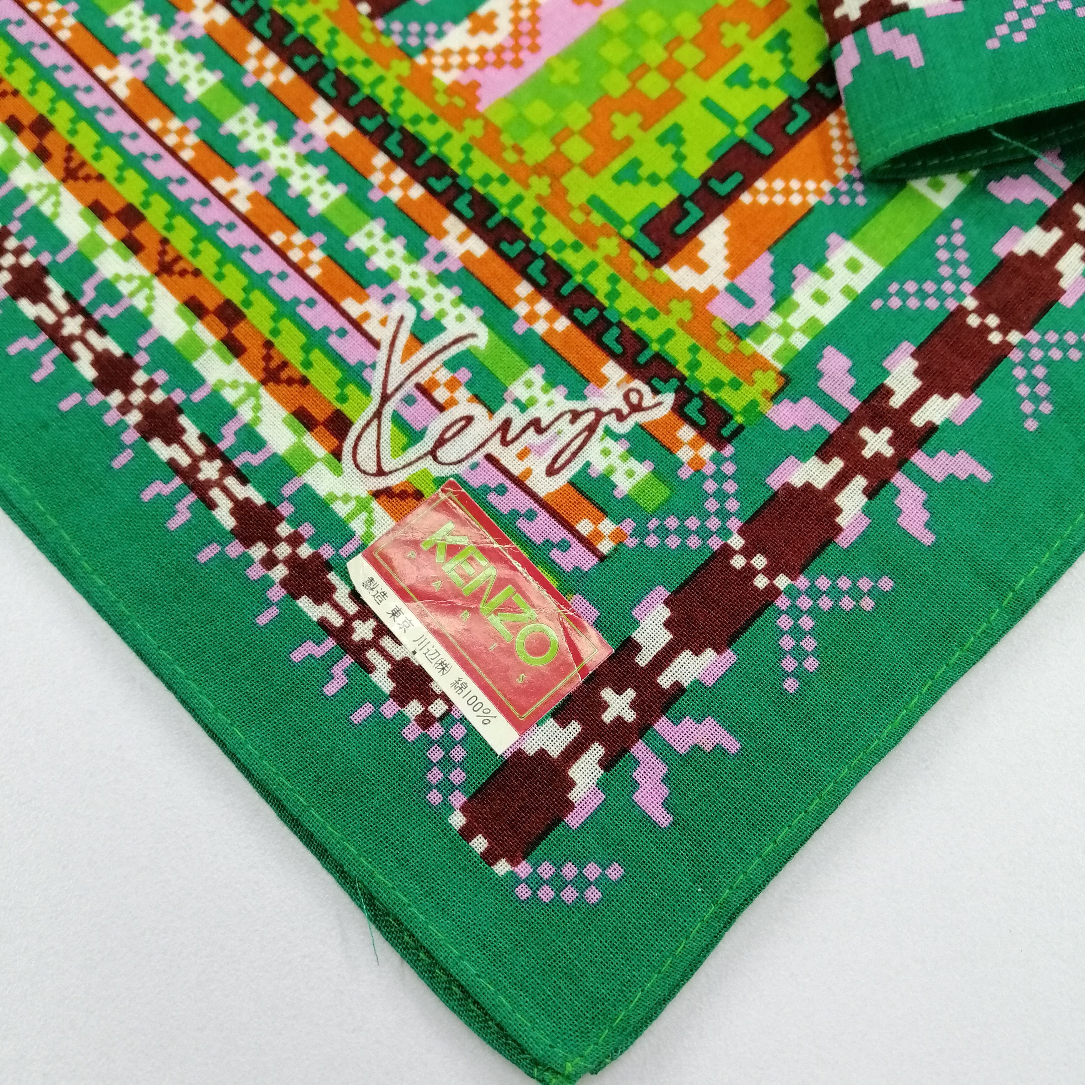 Kenzo Kenzo Handkerchief/Neckerchief/Bandana-KD2310 Size ONE SIZE - 4 Thumbnail