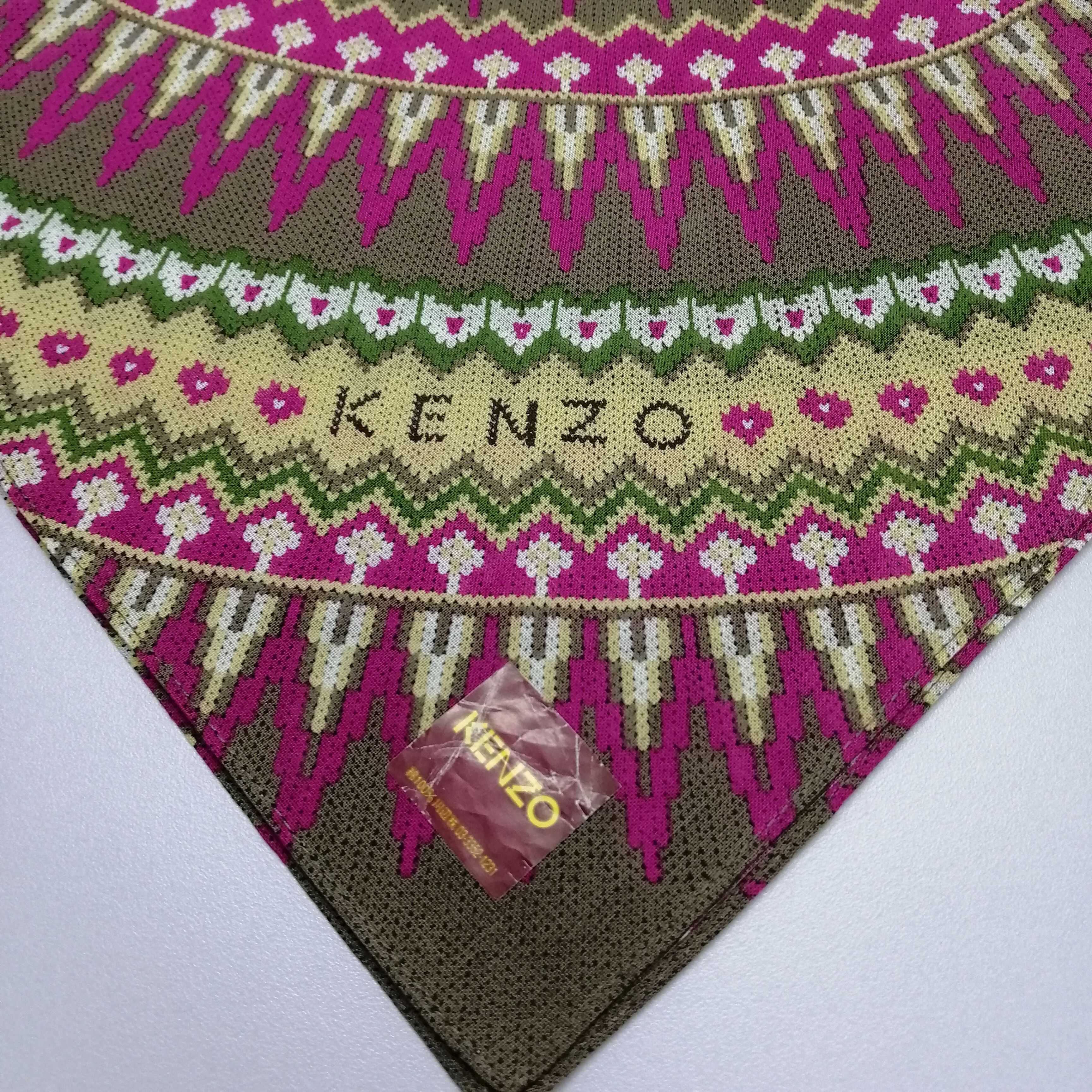 Kenzo Kenzo Handkerchief/Neckerchief/Bandana-KD2323 Size ONE SIZE - 4 Thumbnail