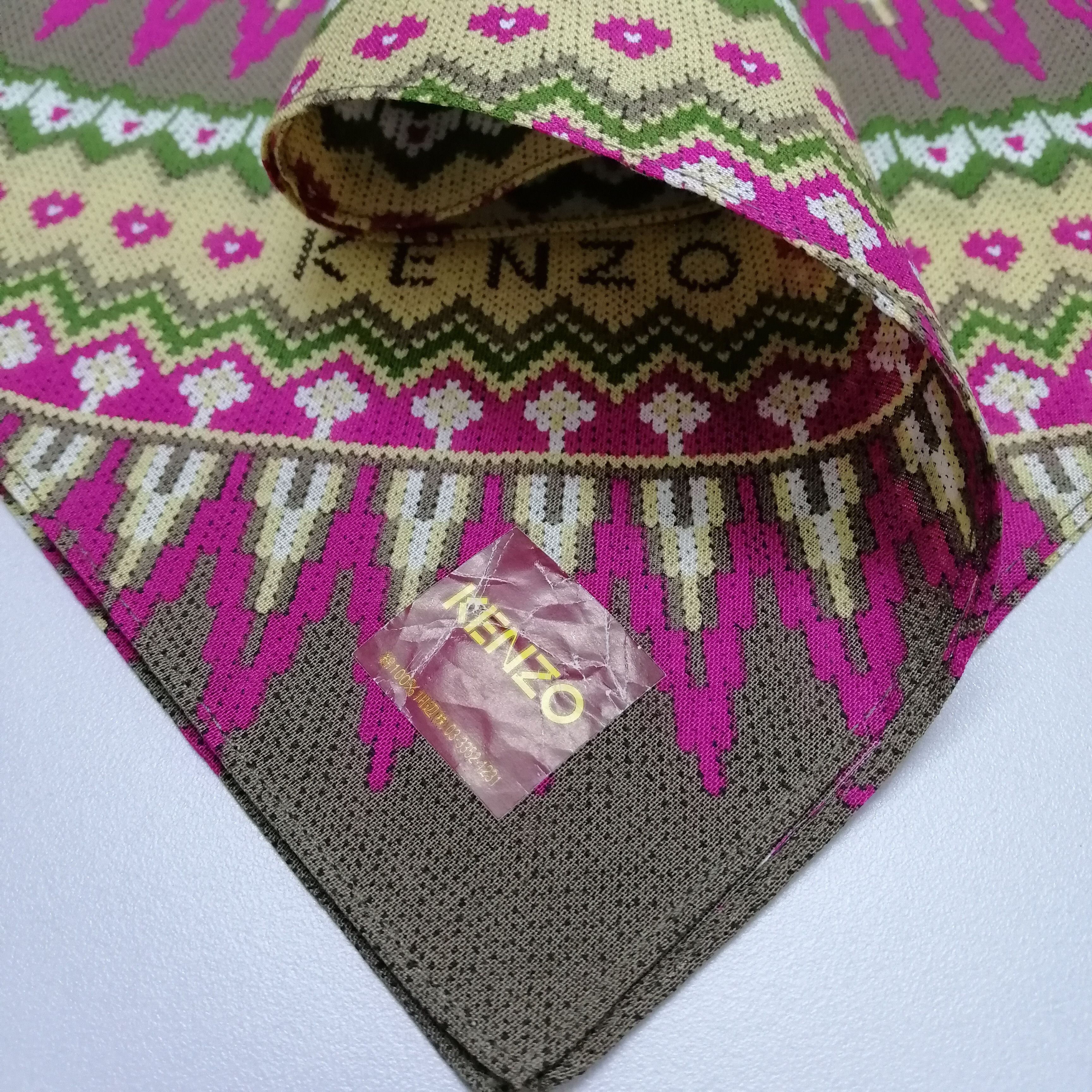 Kenzo Kenzo Handkerchief/Neckerchief/Bandana-KD2323 Size ONE SIZE - 3 Thumbnail