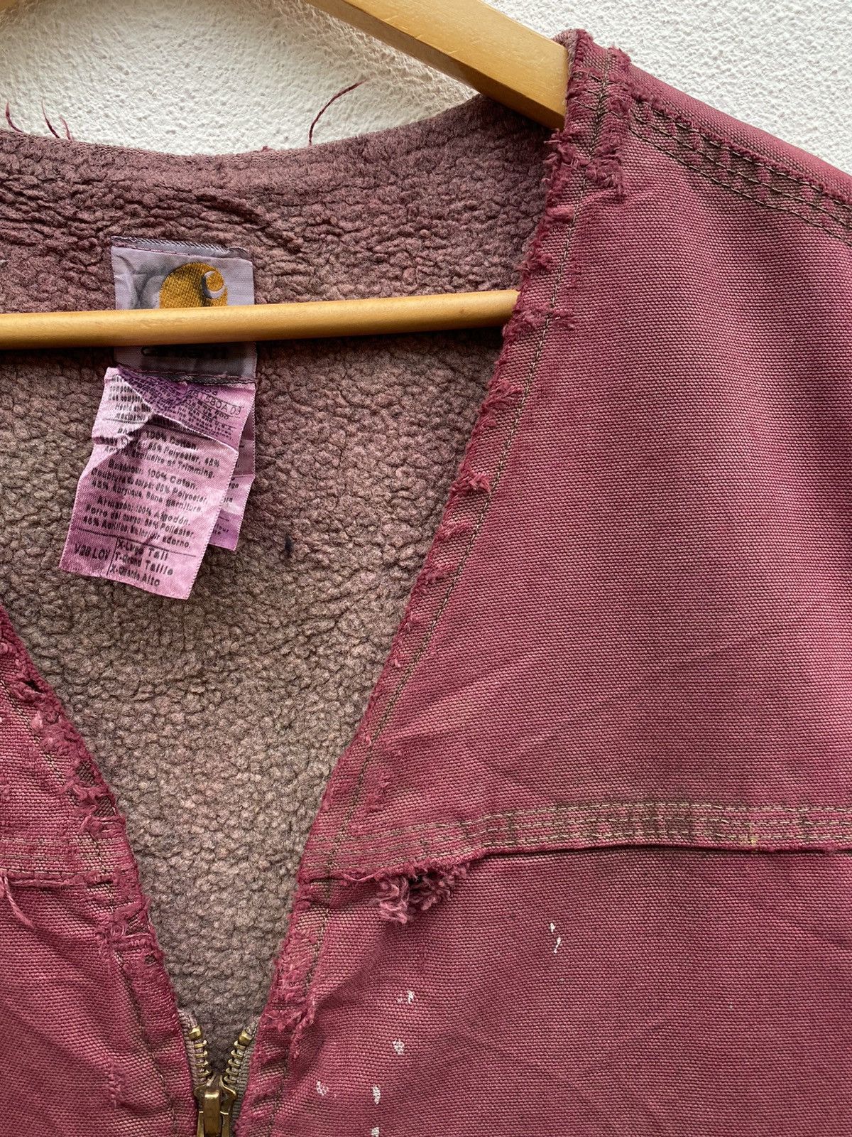 Carhartt × Vintage Vintage Carhartt Distressed vest Size US XL / EU 56 / 4 - 6 Thumbnail