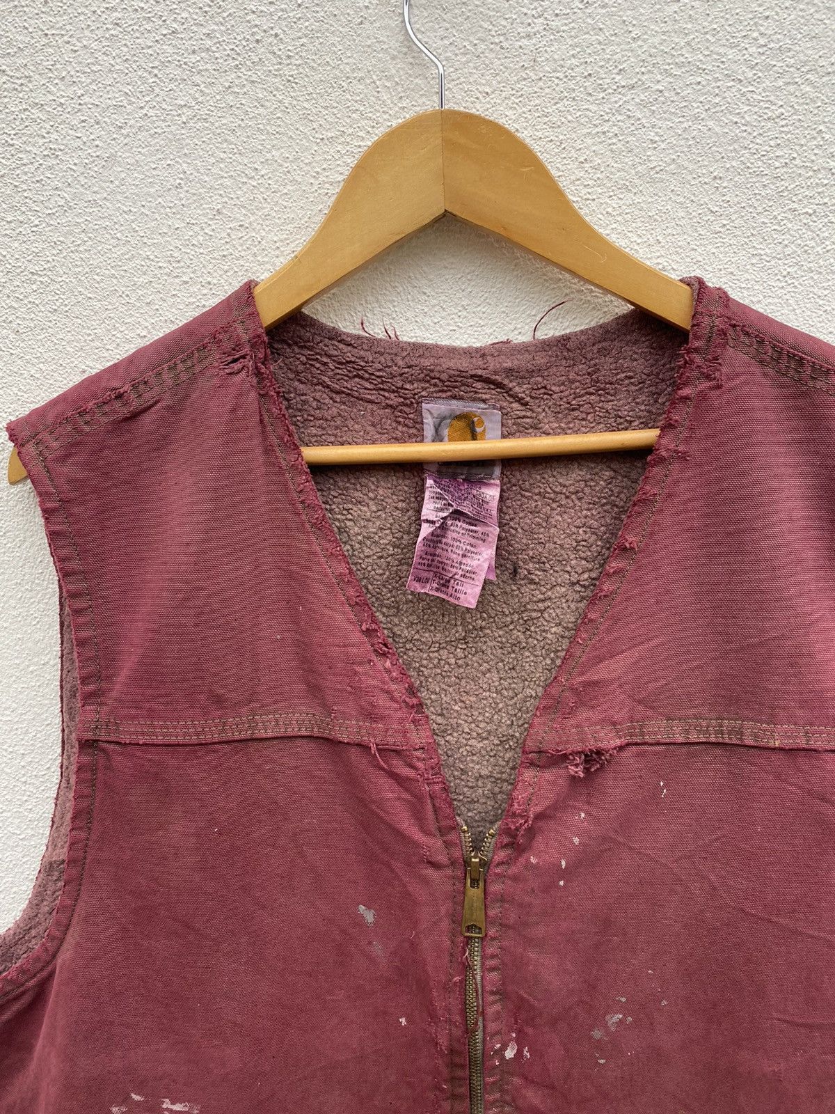 Carhartt × Vintage Vintage Carhartt Distressed vest Size US XL / EU 56 / 4 - 3 Thumbnail