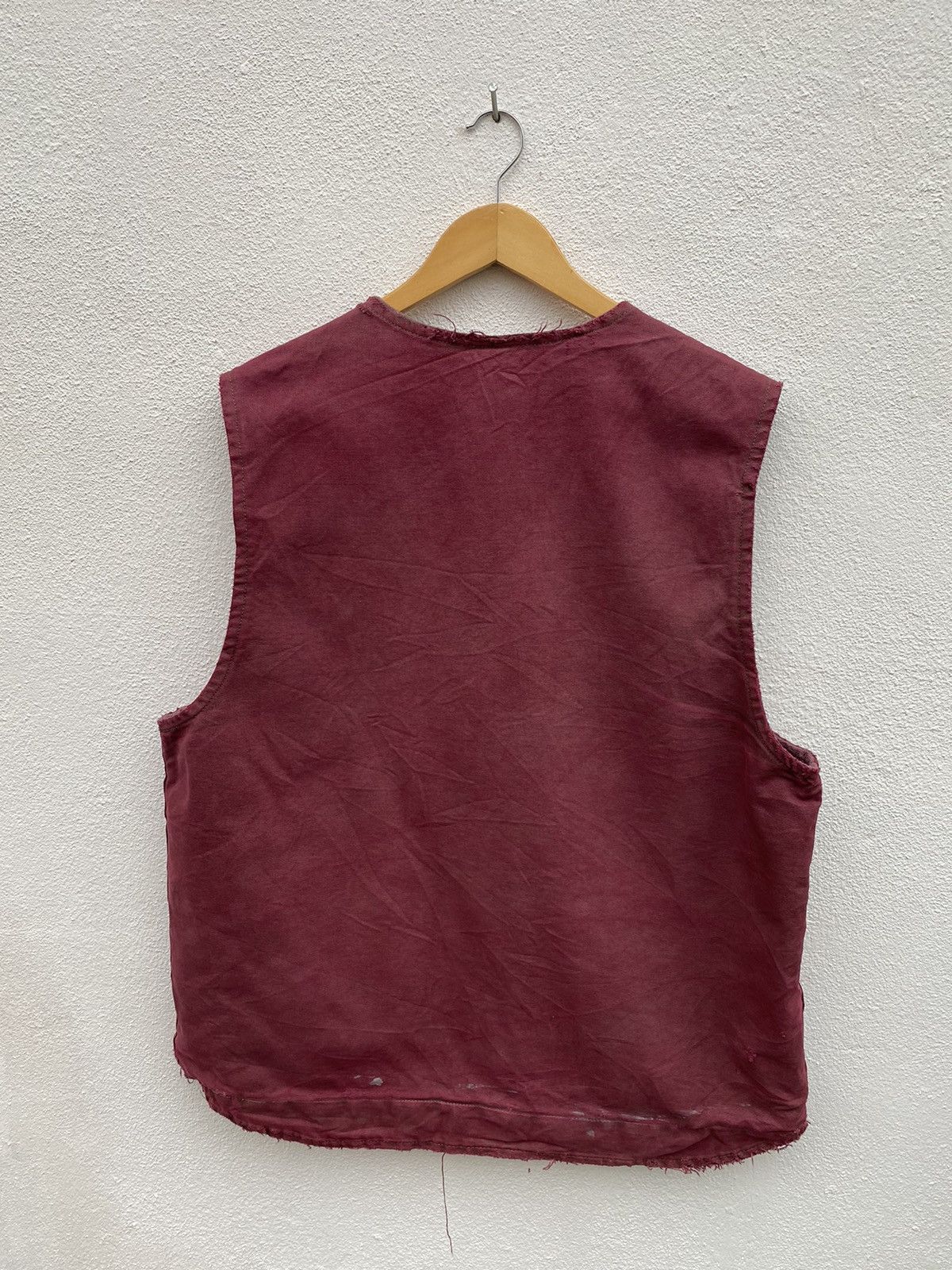 Carhartt × Vintage Vintage Carhartt Distressed vest Size US XL / EU 56 / 4 - 2 Thumbnail