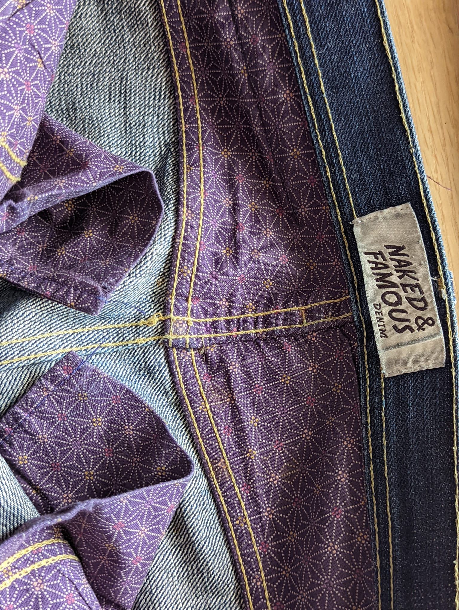Naked & Famous Shinobi Selvedge Size US 29 - 8 Thumbnail
